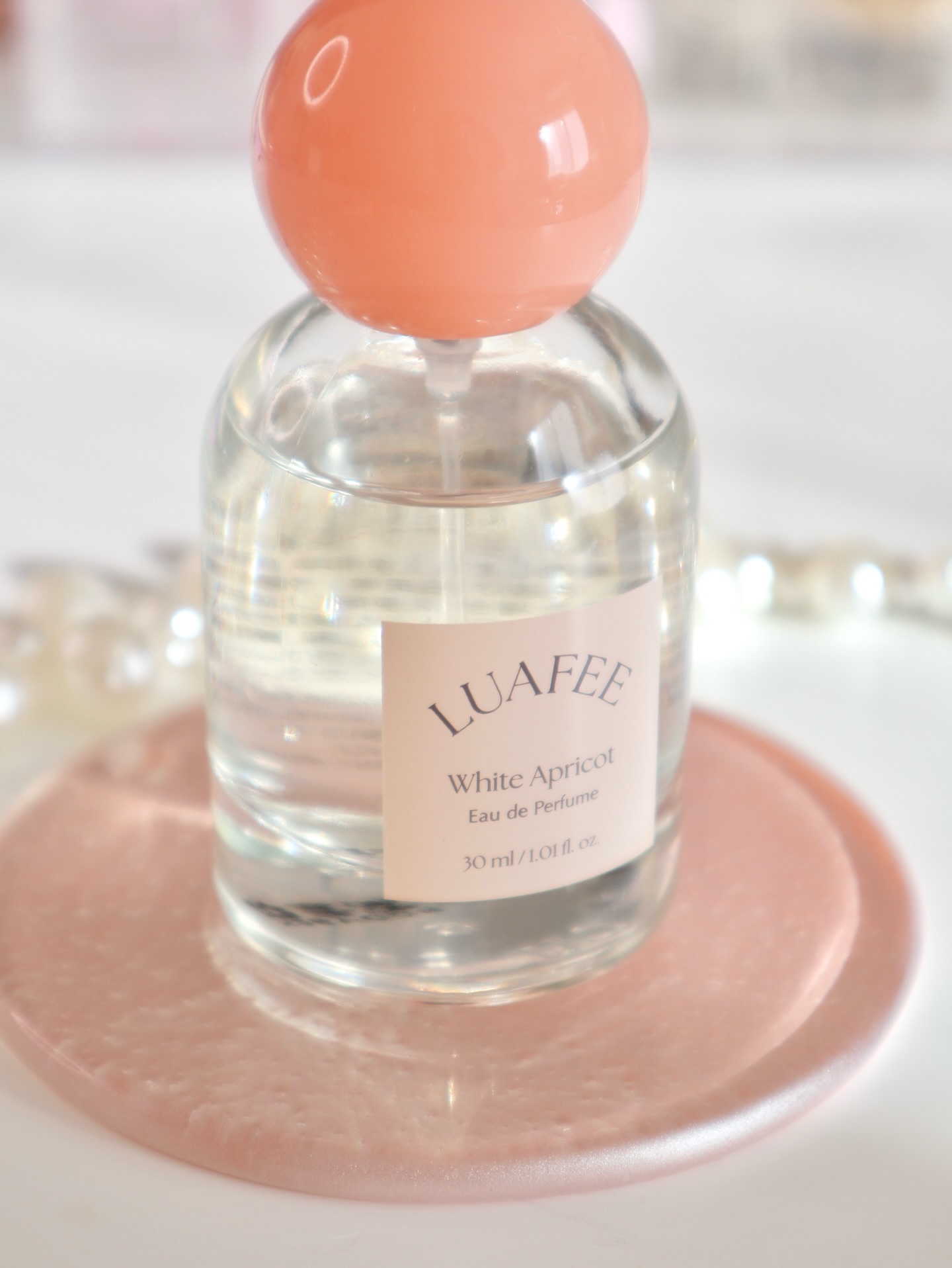 ソリッド パフューム ホワイトアプリコット/LUAFEE/練り香水を使ったクチコミ（2枚目）