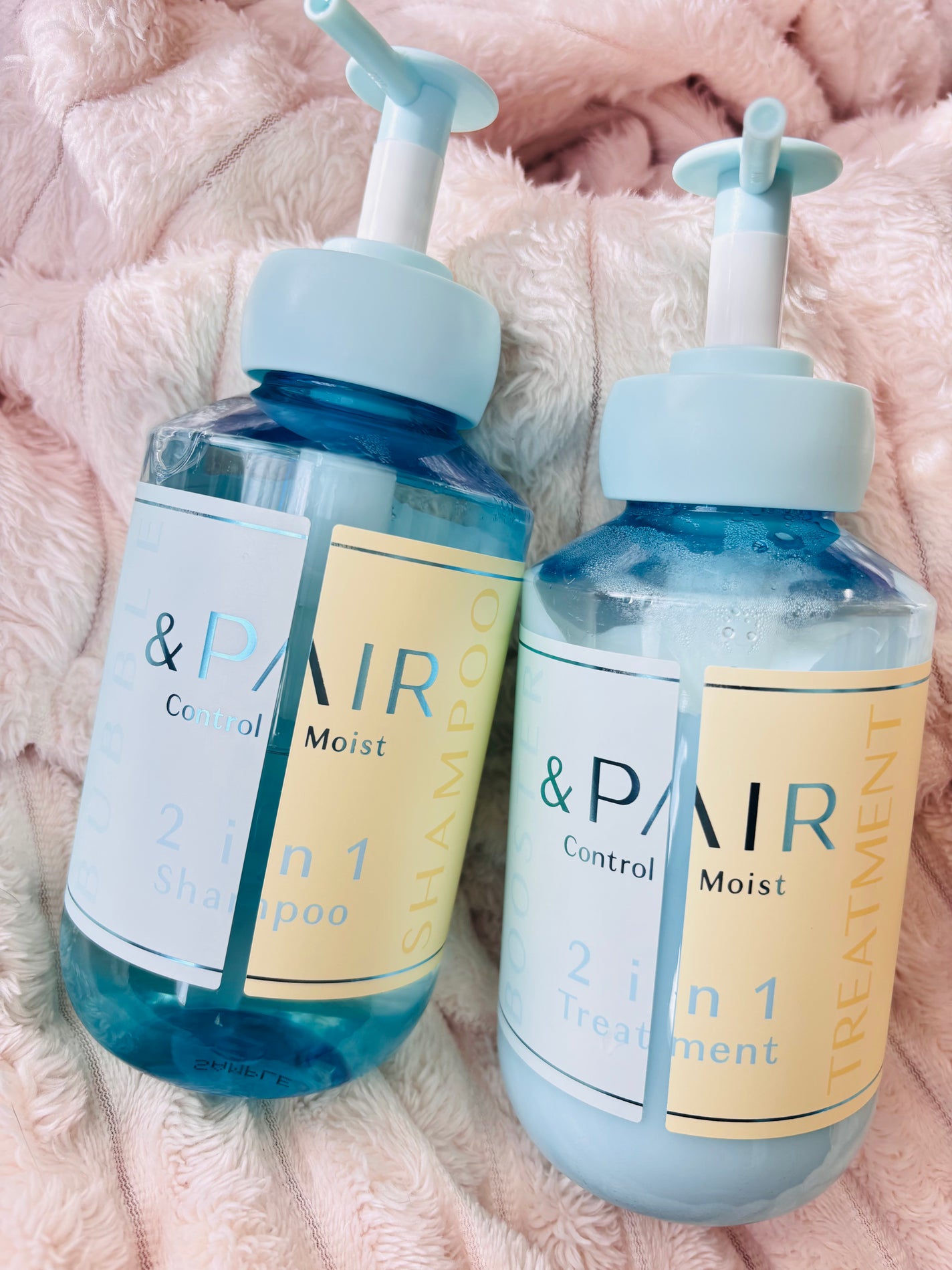 アンドペア コントロール モイスト 2in1 シャンプー&ヘアトリートメント/&PAIR/市販シャンプーを使ったクチコミ(1枚目)