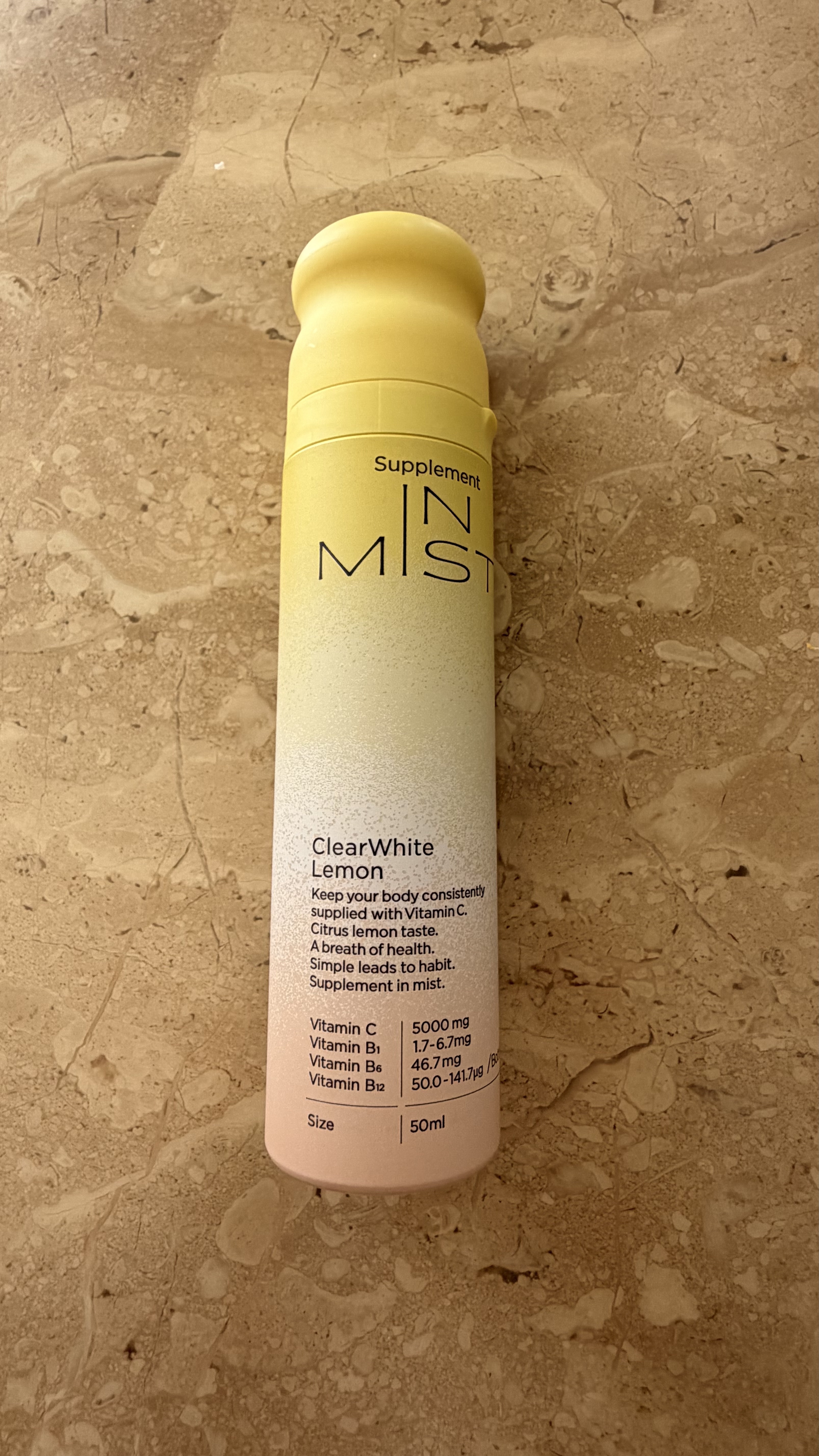 ClearWhite Lemon/IN MIST/健康サプリメントを使ったクチコミ（1枚目）