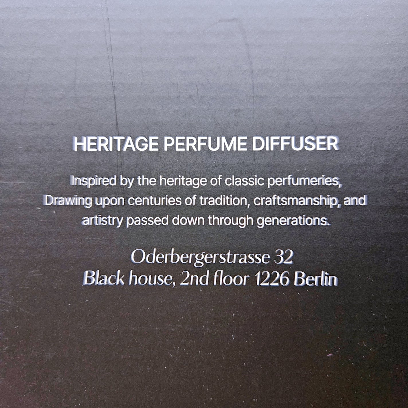 ヘリテージディフューザー/hetras/ルームフレグランスを使ったクチコミ(2枚目)