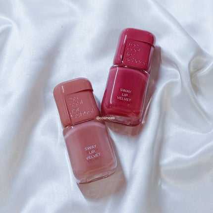 スウェイリップベルベット/too cool for school/リップティントを使ったクチコミ(2枚目)