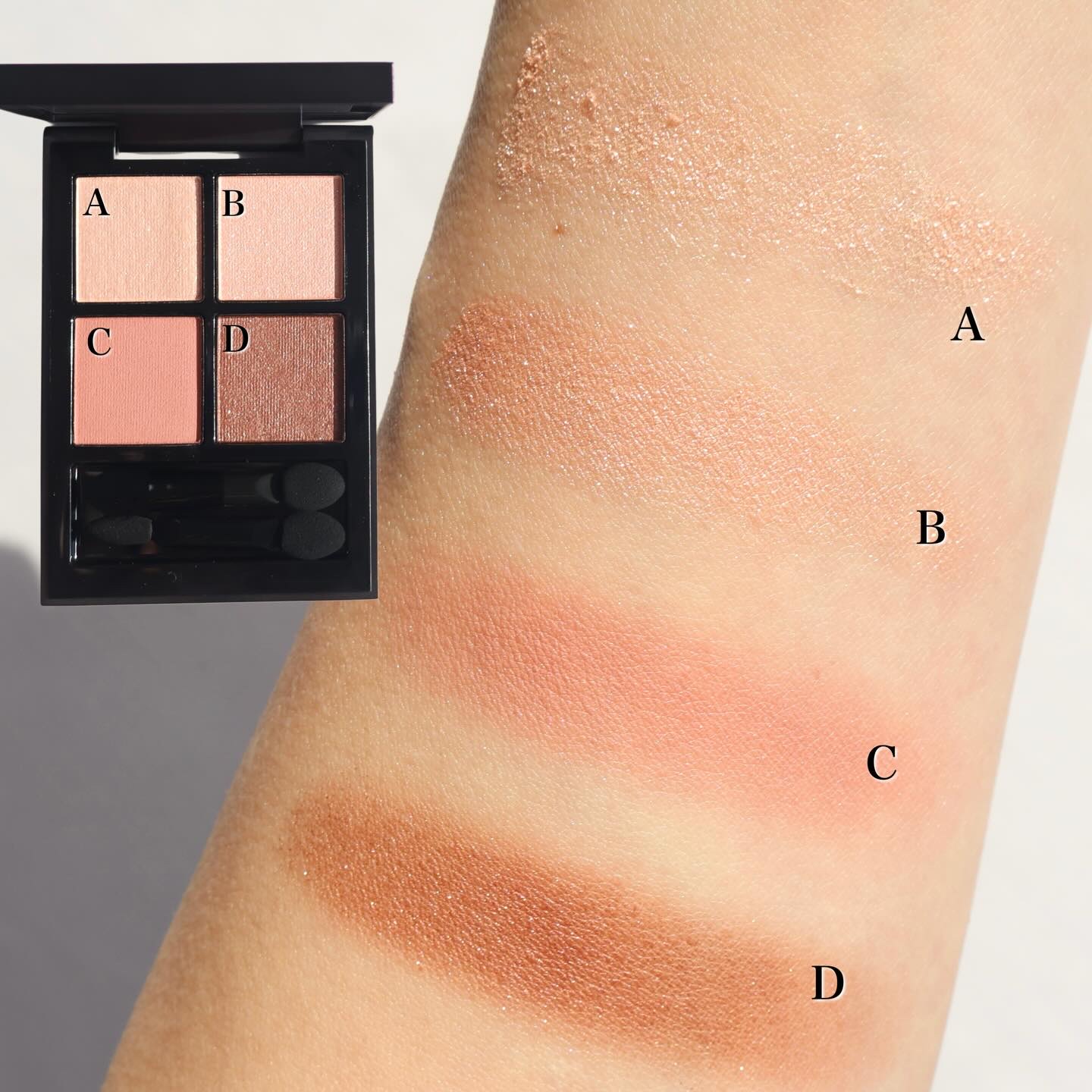 THREE スターゲージング アイシャドウクアッド/THREE/アイシャドウパレットを使ったクチコミ（3枚目）