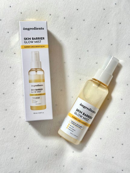オングリディエンツ スキンバリアグローミスト/Ongredients/ミスト状化粧水を使ったクチコミ(1枚目)