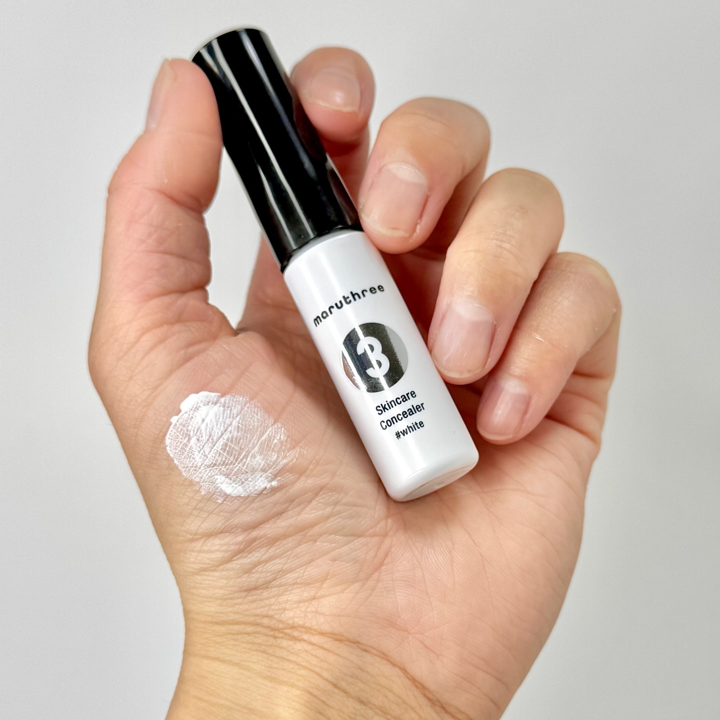 maruthree スキンケアコンシーラーのクチコミ「【PR】
気になる肌悩みをしっかりカバー✨️
maruthree スキンケアコンシーラー ホワ.....」（3枚目）
