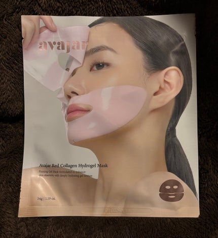 レッドコラーゲンハイドロゲルマスク/avajar/シートマスク・パックを使ったクチコミ(1枚目)