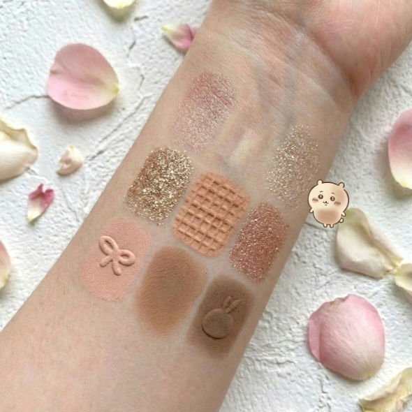 ちいかわ リボンシリーズ アイシャドウパレット/SHOBIDO/アイシャドウパレットを使ったクチコミ（2枚目）