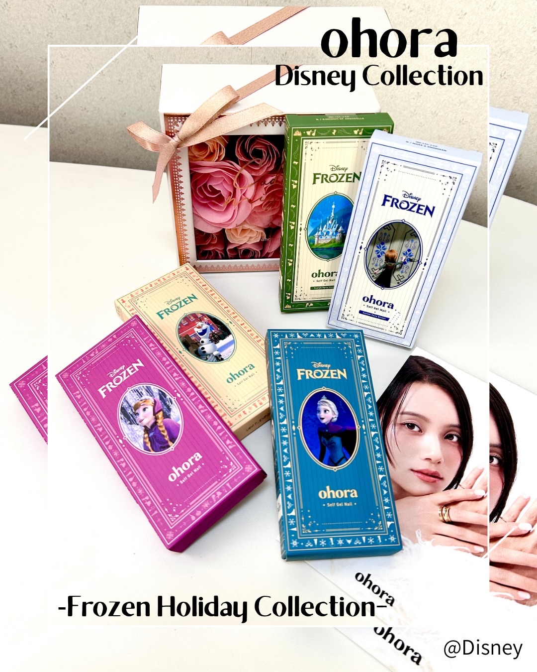 Disney collection - Frozen Holiday/ohora/ジェルネイルを使ったクチコミ（2枚目）