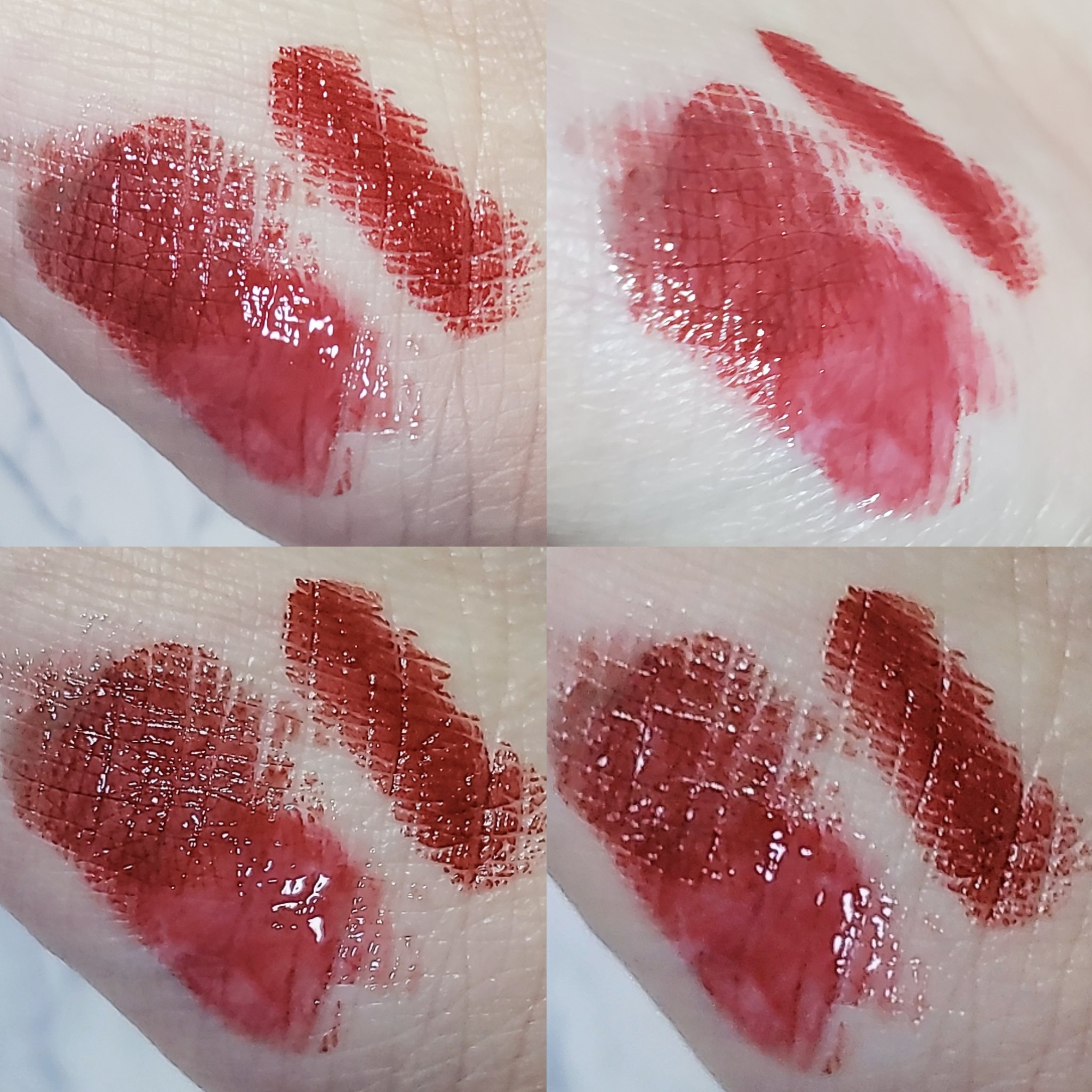 グラスティングカラーグロス/rom&nd/リップグロスを使ったクチコミ（3枚目）