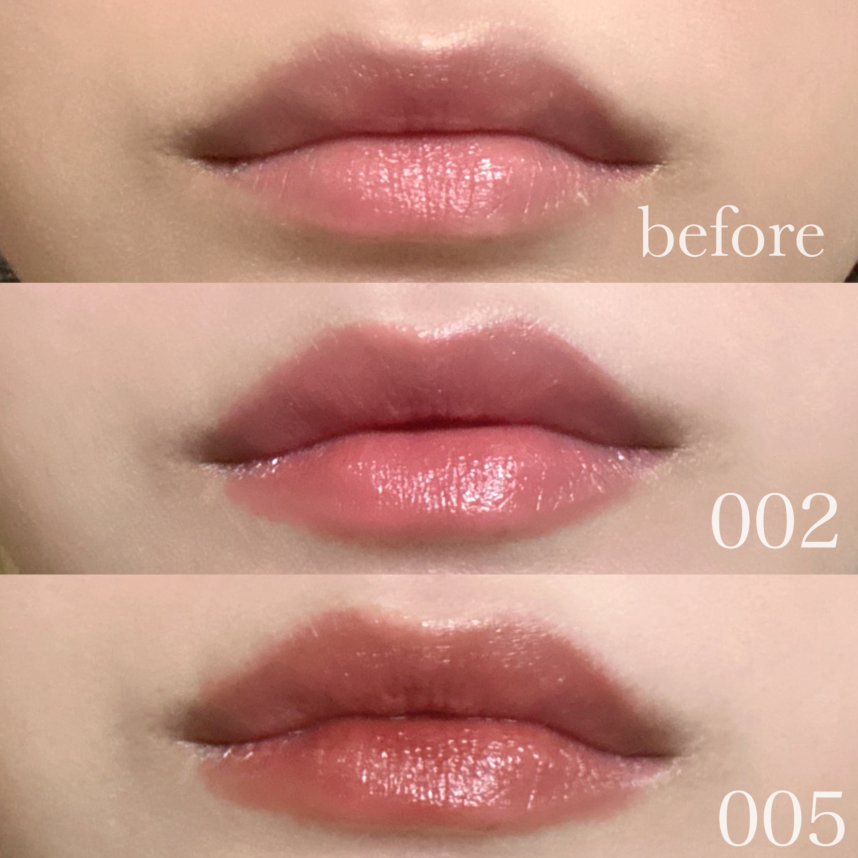 ハグマイリップ　カラーロックプランピーバーム/up2me/口紅を使ったクチコミ（3枚目）