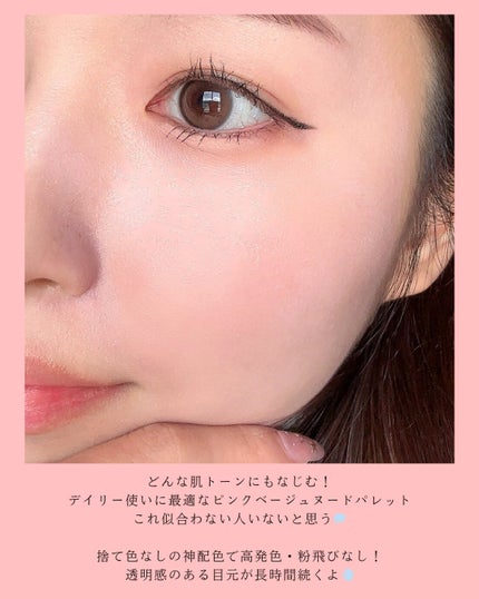 アーティストアイパレット/JUNG SAEM MOOL/アイシャドウパレットを使ったクチコミ(3枚目)