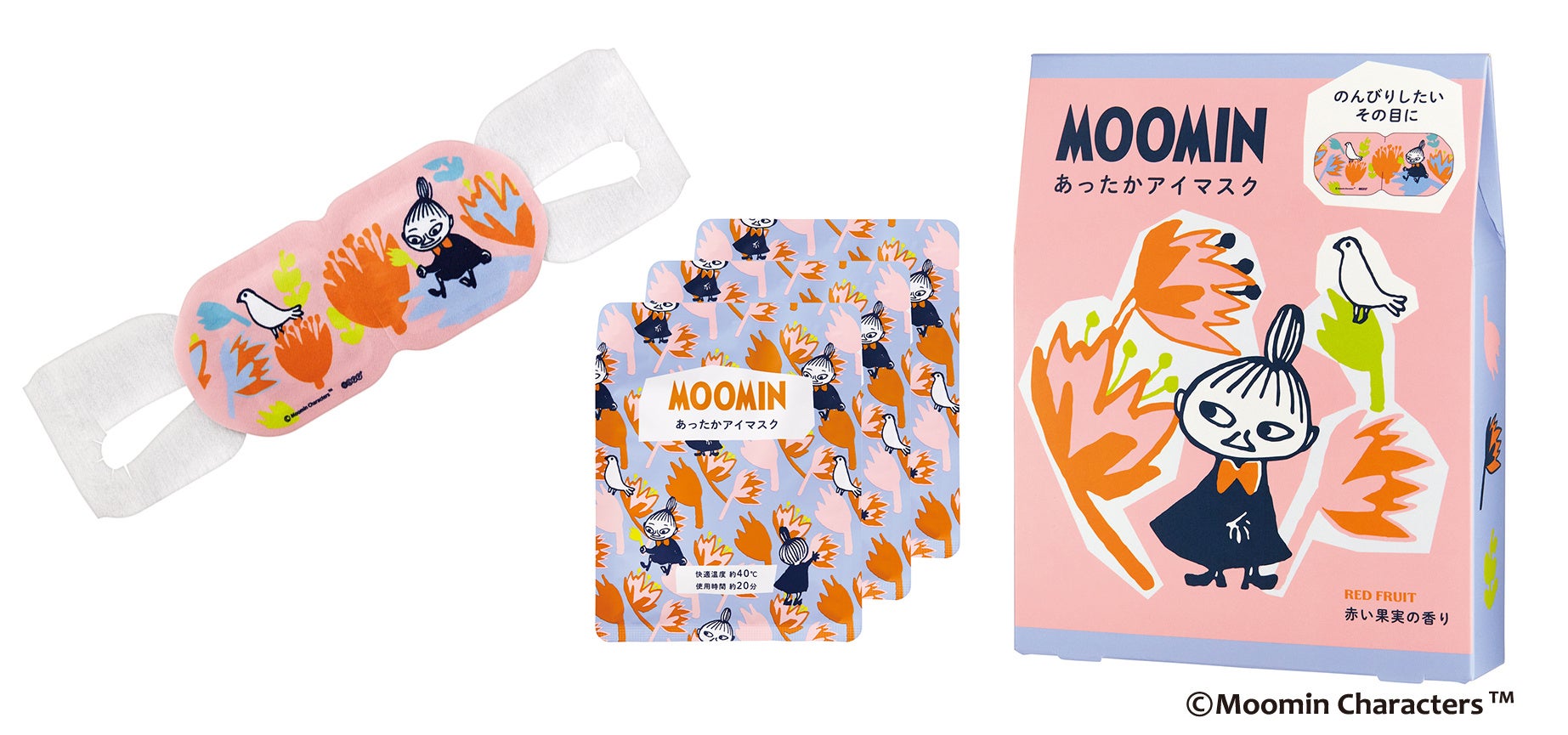 ムーミン　あったかアイマスクギフト　赤い果実の香り / グローバル プロダクト プランニング