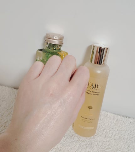 ビタトーニングセラムトナー/ダルバ/化粧水を使ったクチコミ(3枚目)