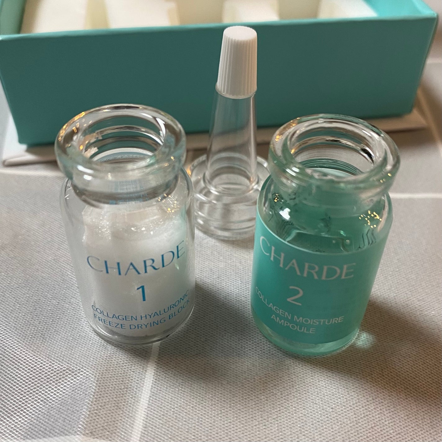 クラウドアンプル 1week キット/CHARDE/美容液を使ったクチコミ(2枚目)