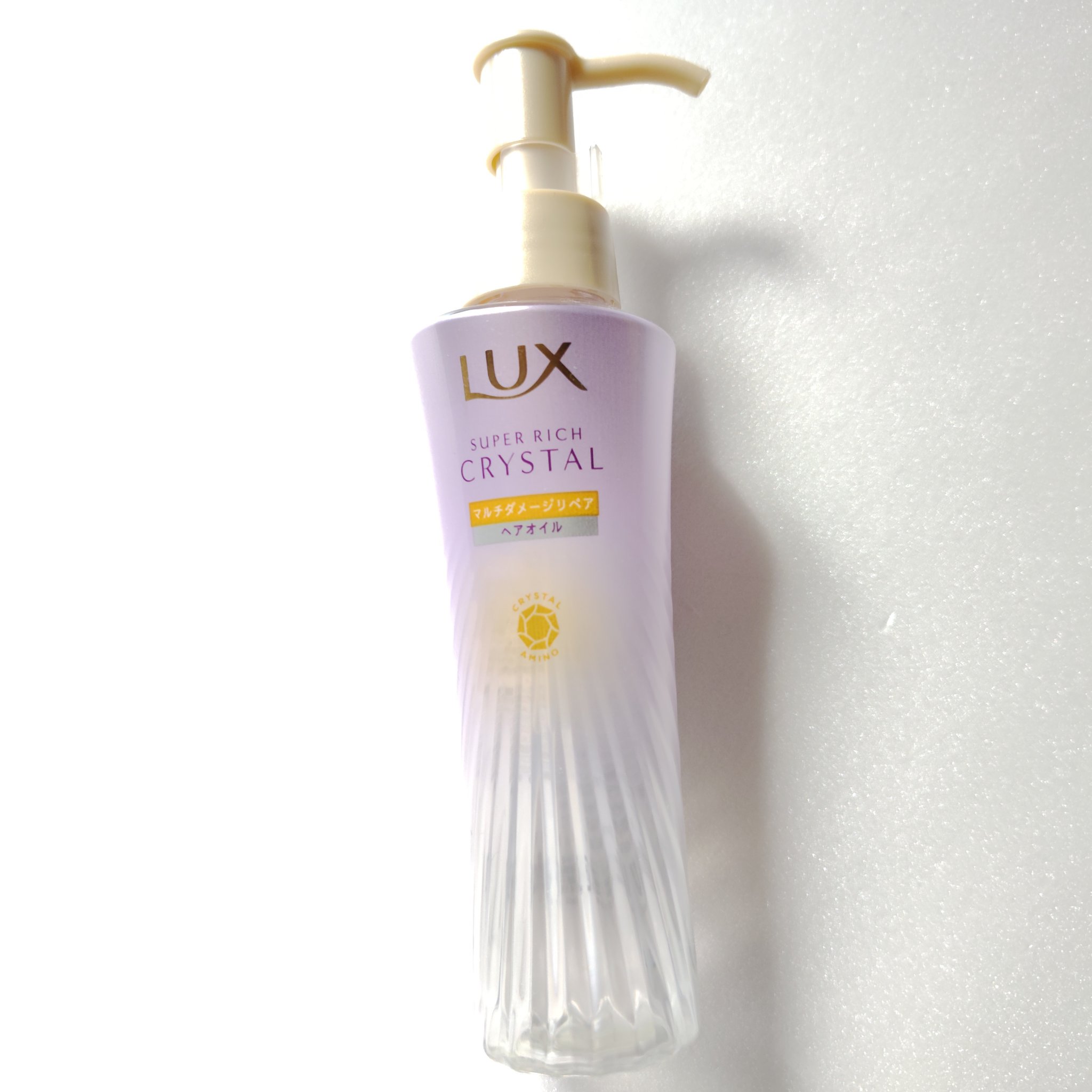 ラックス スーパーリッチクリスタル マルチダメージリペア ヘアオイル/LUX/ヘアオイルを使ったクチコミ（1枚目）