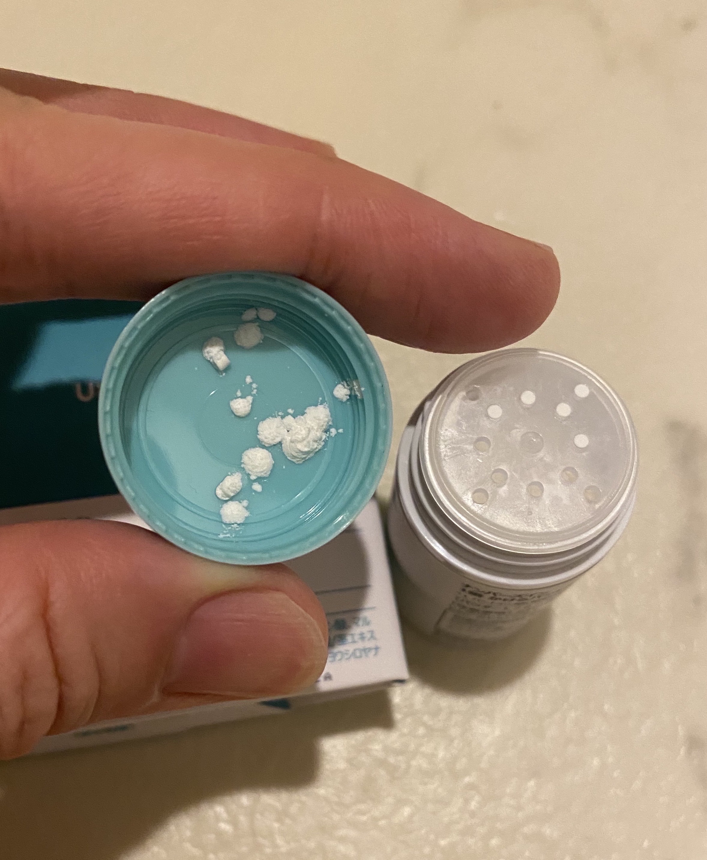 1番 かけるパントテン酸スキンパウダー/numbuzin/その他スキンケアを使ったクチコミ（2枚目）