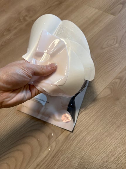 リジュビネイティングネックリンクルコントロールマスク/avajar/ネック・デコルテケアを使ったクチコミ(2枚目)