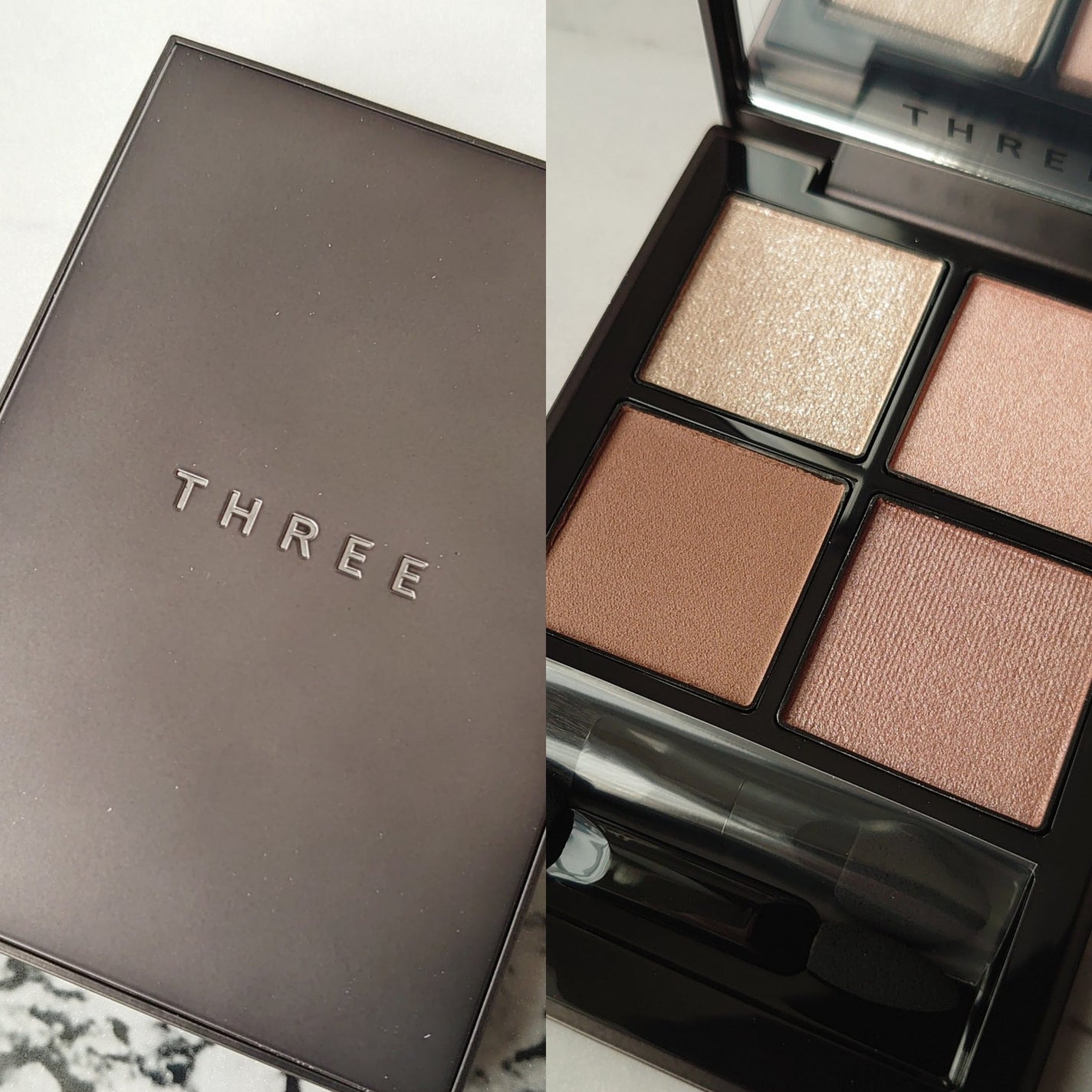 THREE スターゲージング アイシャドウクアッド/THREE/アイシャドウパレットを使ったクチコミ(2枚目)