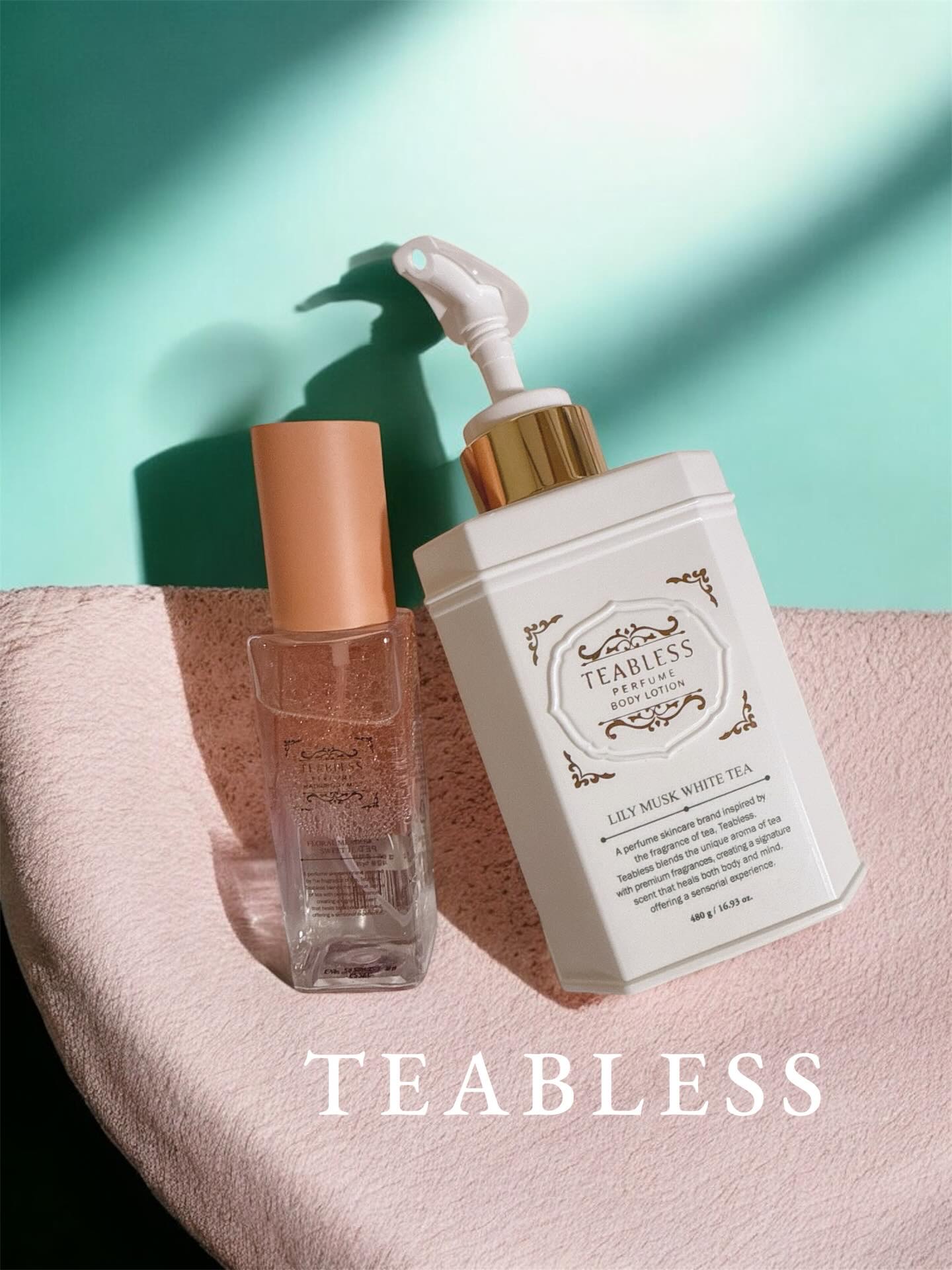 パフュームボディローション リリィムスクホワイトティー/TEABLESS/ボディローションを使ったクチコミ（1枚目）