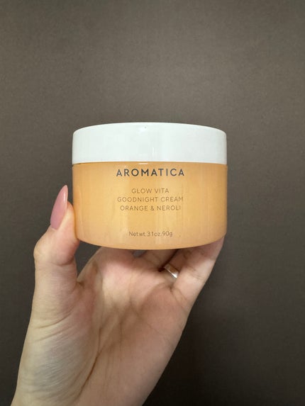 グロービタグットナイトクリーム/AROMATICA/フェイスクリームを使ったクチコミ(2枚目)