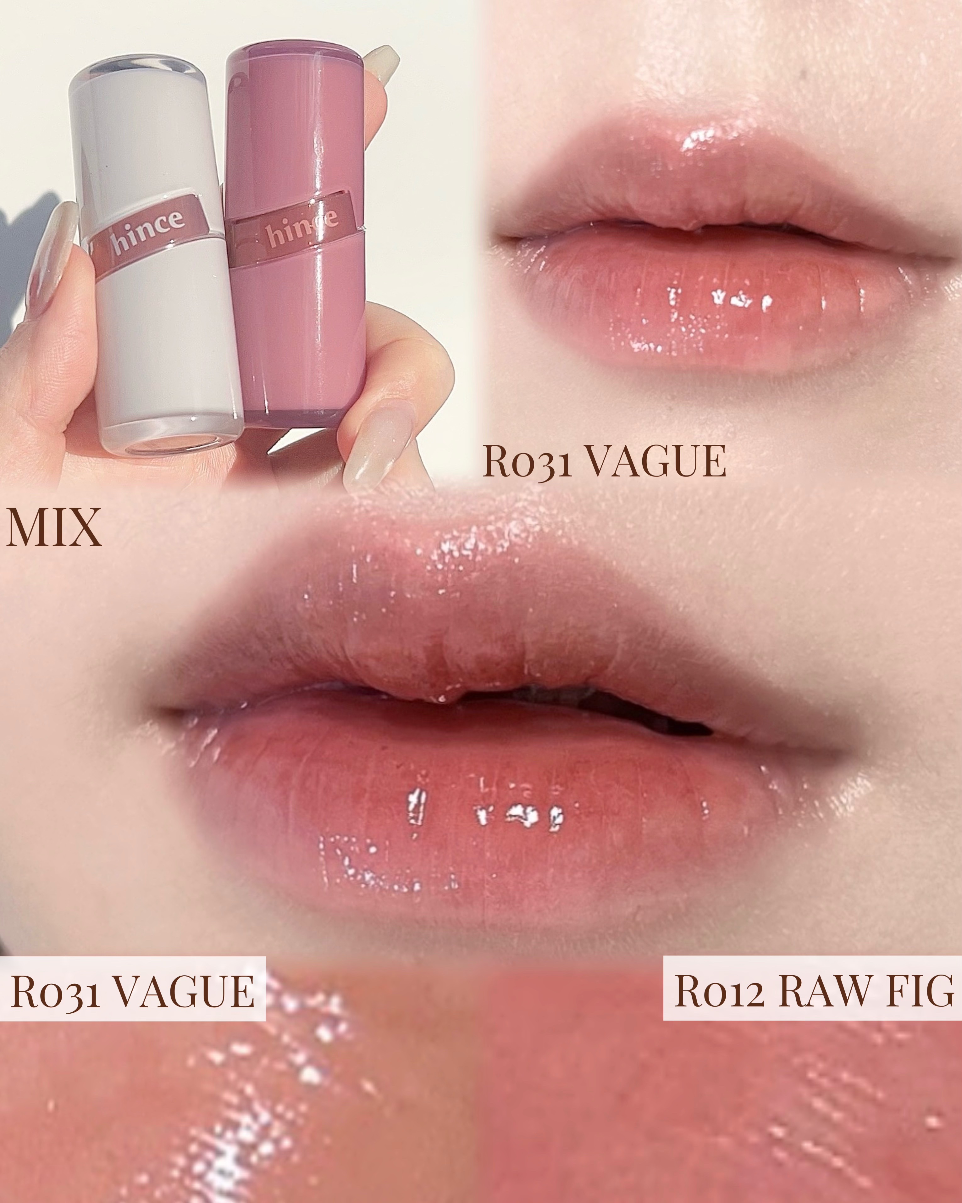 ロウグロウジェルティント/hince/リップティントを使ったクチコミ（1枚目）