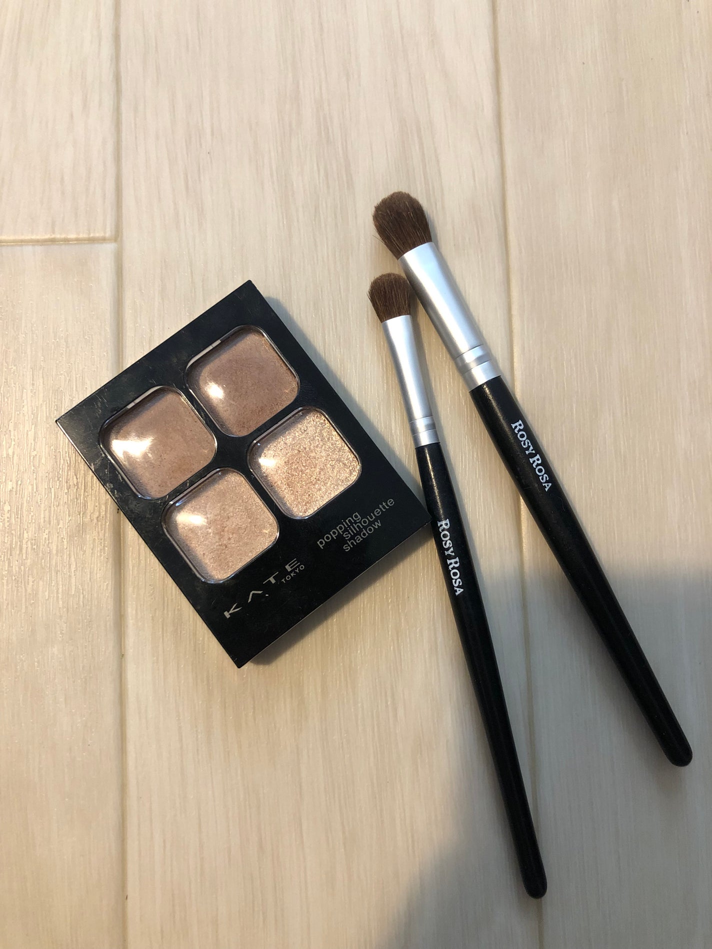 アイシャドウブラシセット/ロージーローザ/メイクブラシを使ったクチコミ(1枚目)