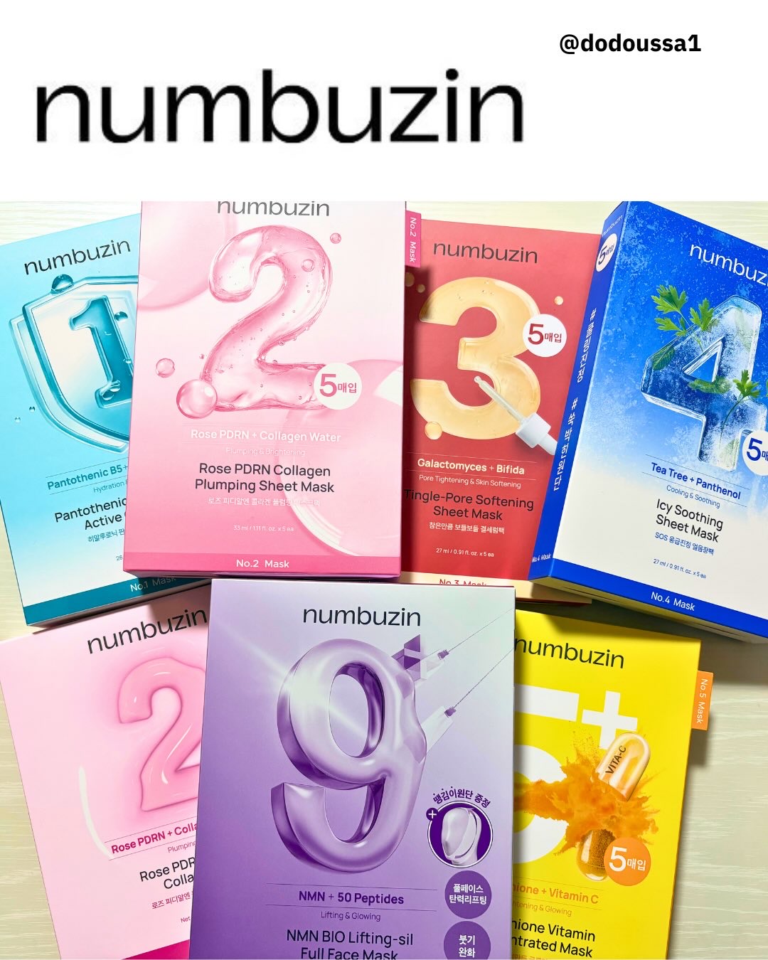 3番 すべすべキメケアシートマスク/numbuzin/シートマスク・パックを使ったクチコミ（1枚目）