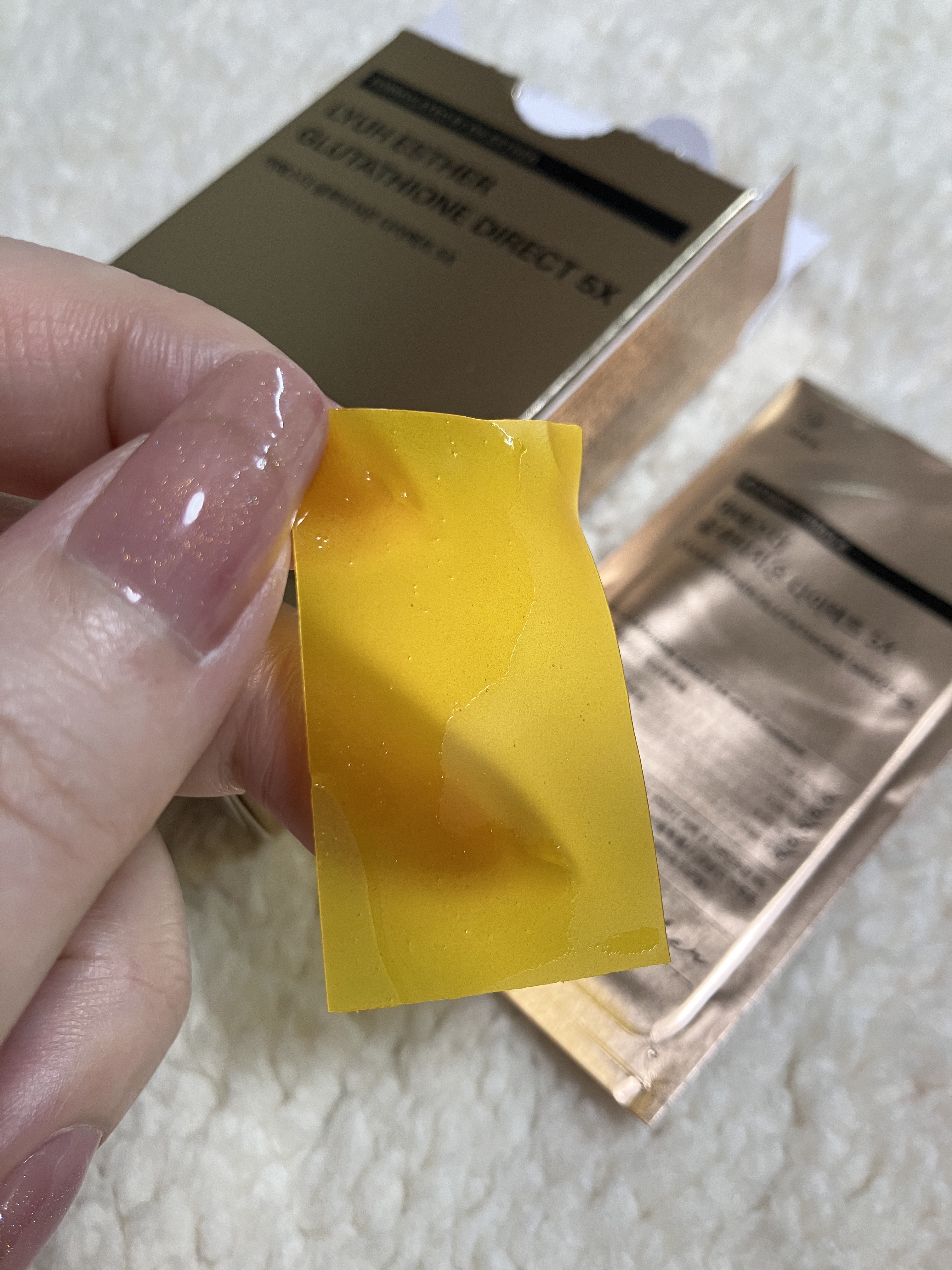 ヨエスターグルタチオンダイレクト５X/ESTHER FORMULA/美容サプリメントを使ったクチコミ（1枚目）