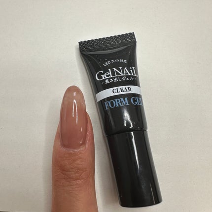 長さ出しジェル/セリア/ジェルネイルを使ったクチコミ(1枚目)