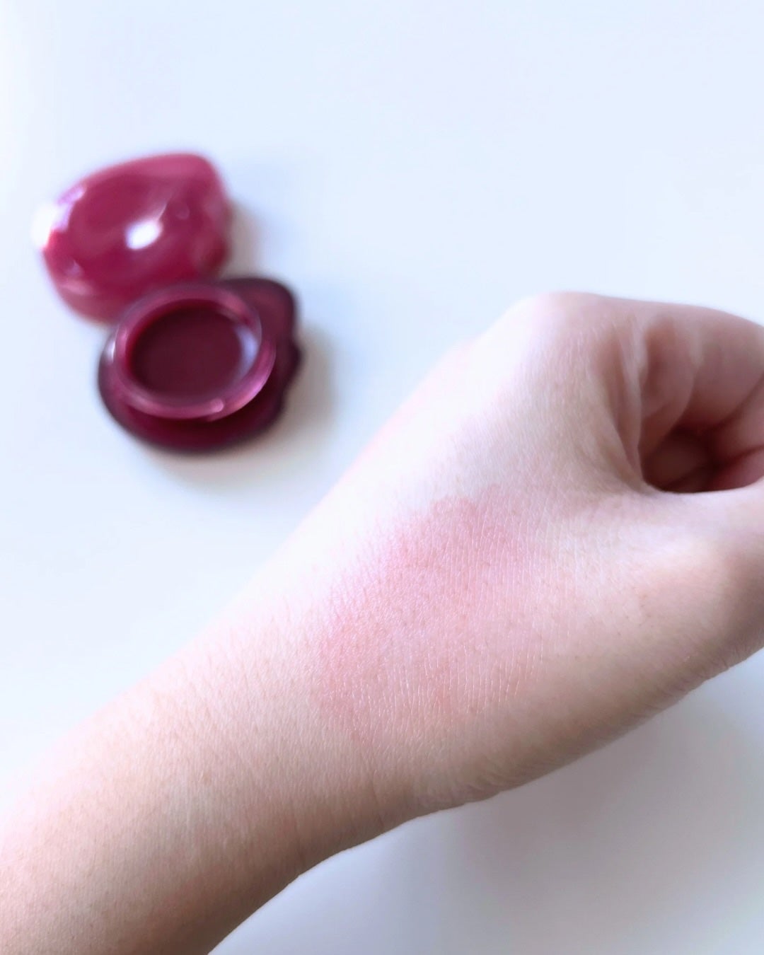 バーミーパフポットリップアンドチーク/%Recipe/ジェル・クリームチークを使ったクチコミ(7枚目)