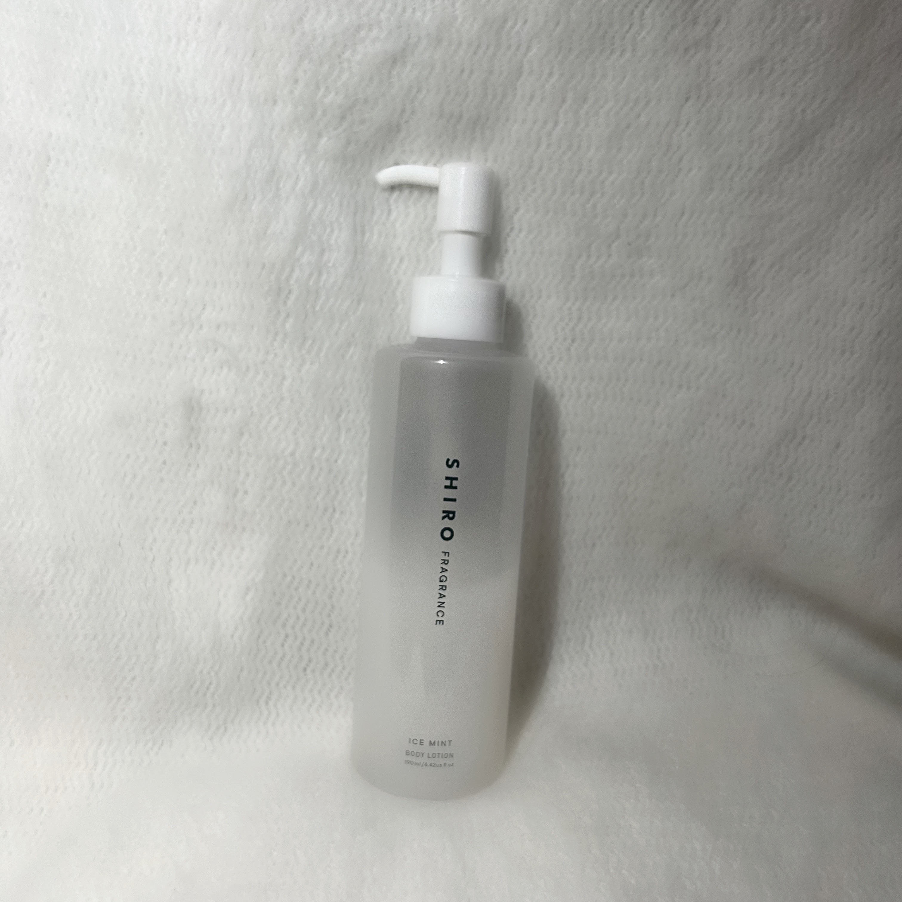 アイスミント ボディローション/SHIRO/ボディローションを使ったクチコミ（1枚目）