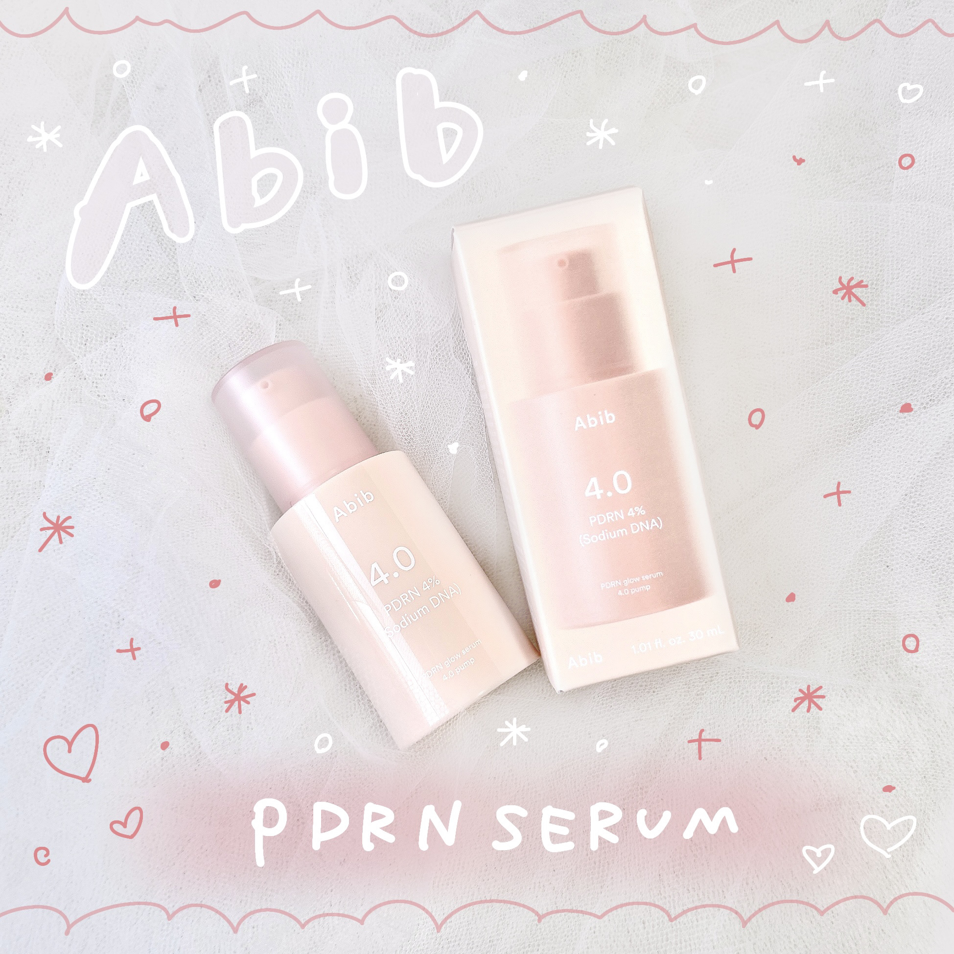 Abib  PDRNグロウセラム4.0ポンプのクチコミ「【PR】

Abib
PDRNセラム

サーモン由来のPDRNが4%と次元の異なる配合量の
集.....」（1枚目）