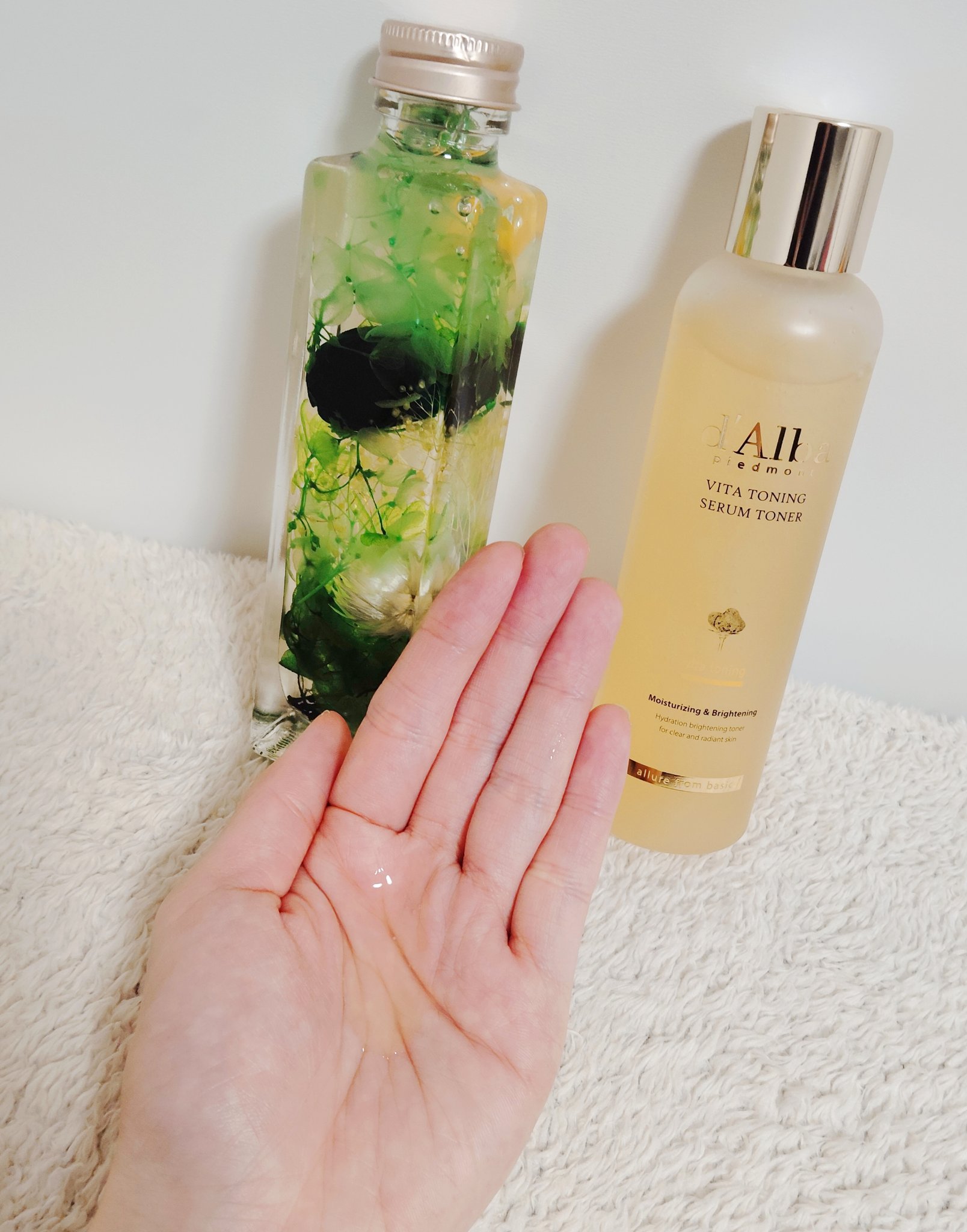 ビタトーニングセラムトナー/ダルバ/化粧水を使ったクチコミ（2枚目）