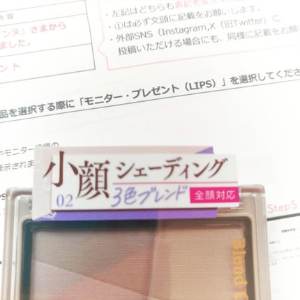 ブレンドカラーシェーディング/CEZANNE/シェーディングを使ったクチコミ(3枚目)