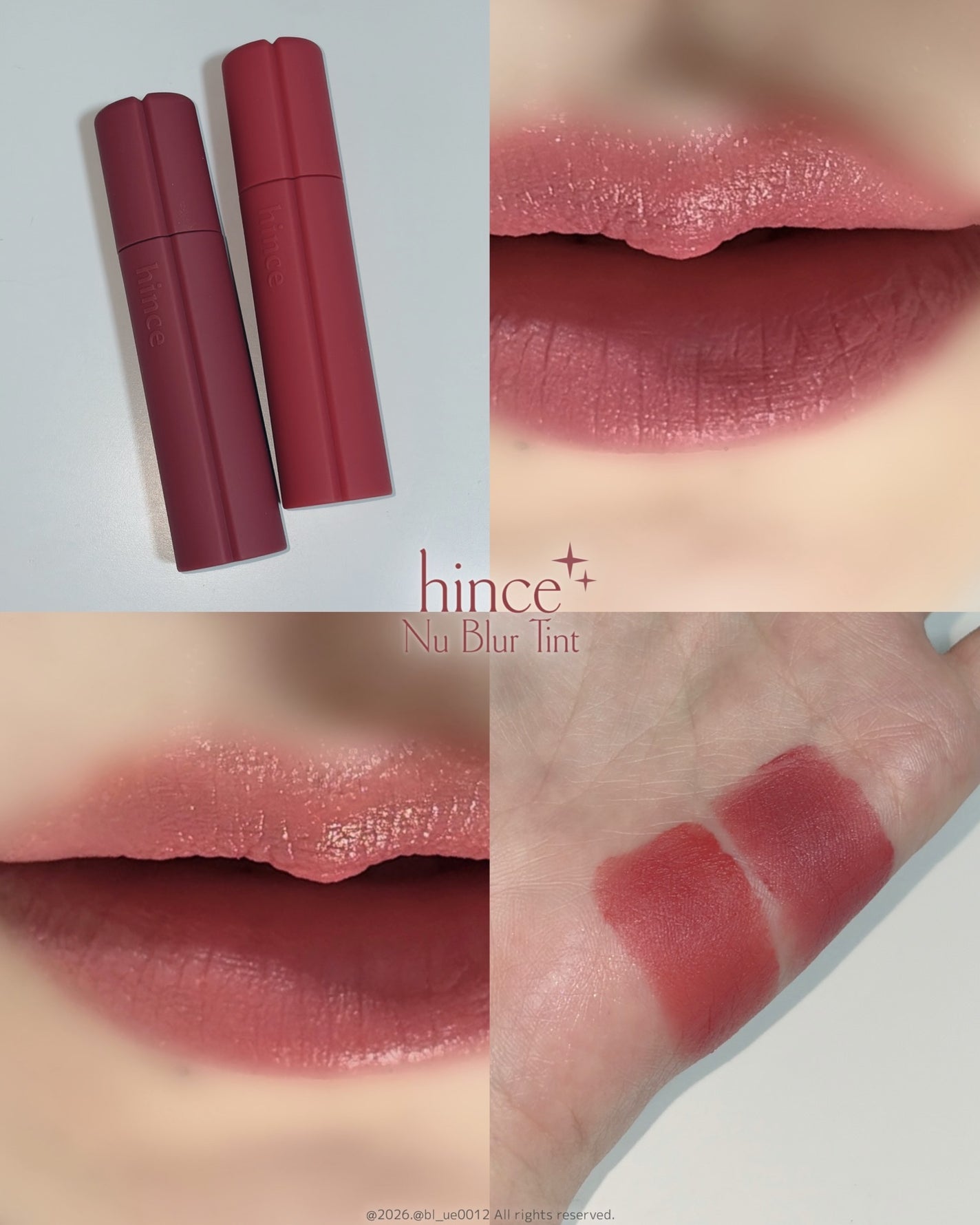 ニュー・ブラーティント/hince/リップティントを使ったクチコミ(1枚目)