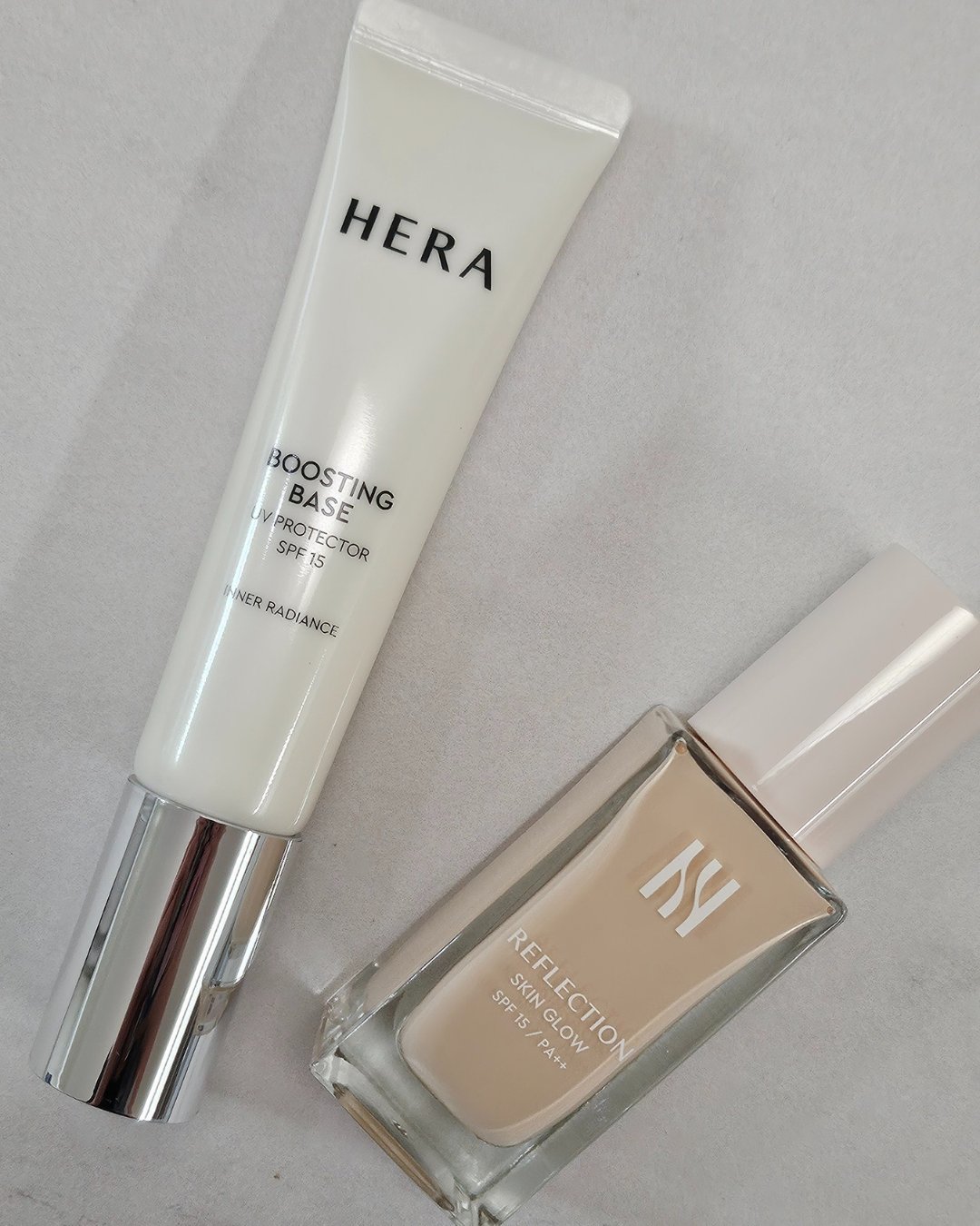 HERA ブースティングベースUVプロテクターのクチコミ「【(HERA) リフレクション スキン グロウ ファンデーション &ブースティングベース UV.....」（2枚目）