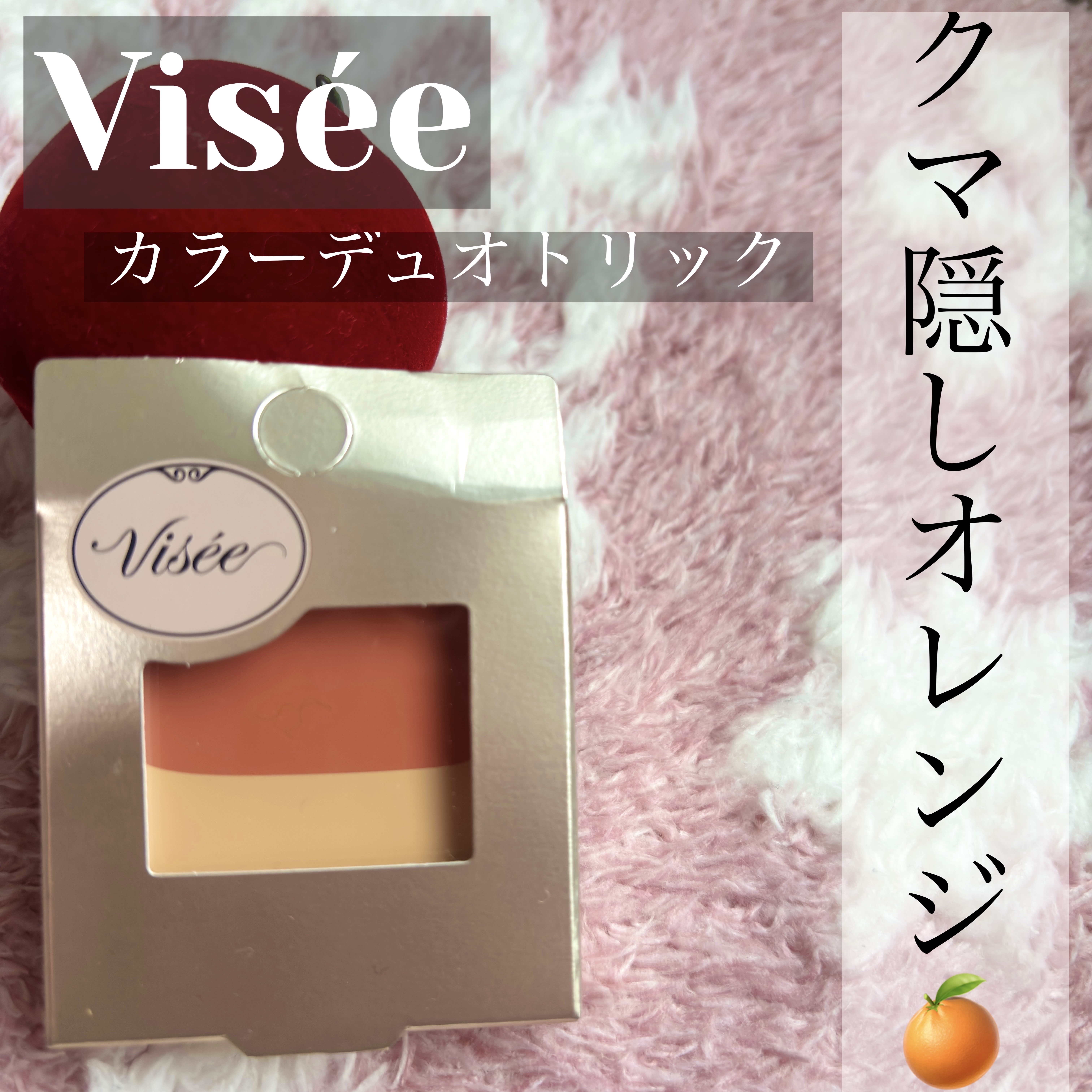 カラーデュオ トリック コンシーラー/Visée/パレットコンシーラーを使ったクチコミ（1枚目）