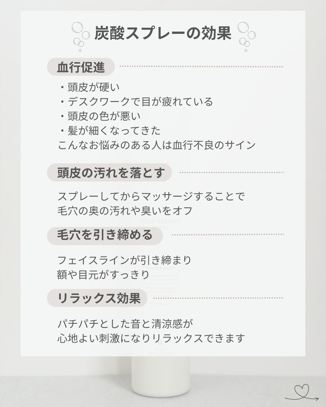 スキャルプエッセンススプレー/Natural Beauty Selection/頭皮ローションを使ったクチコミ（3枚目）