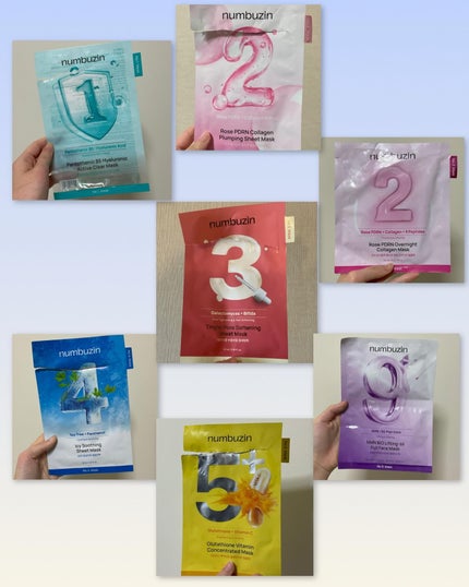 3番 すべすべキメケアシートマスク/numbuzin/シートマスク・パックを使ったクチコミ(1枚目)