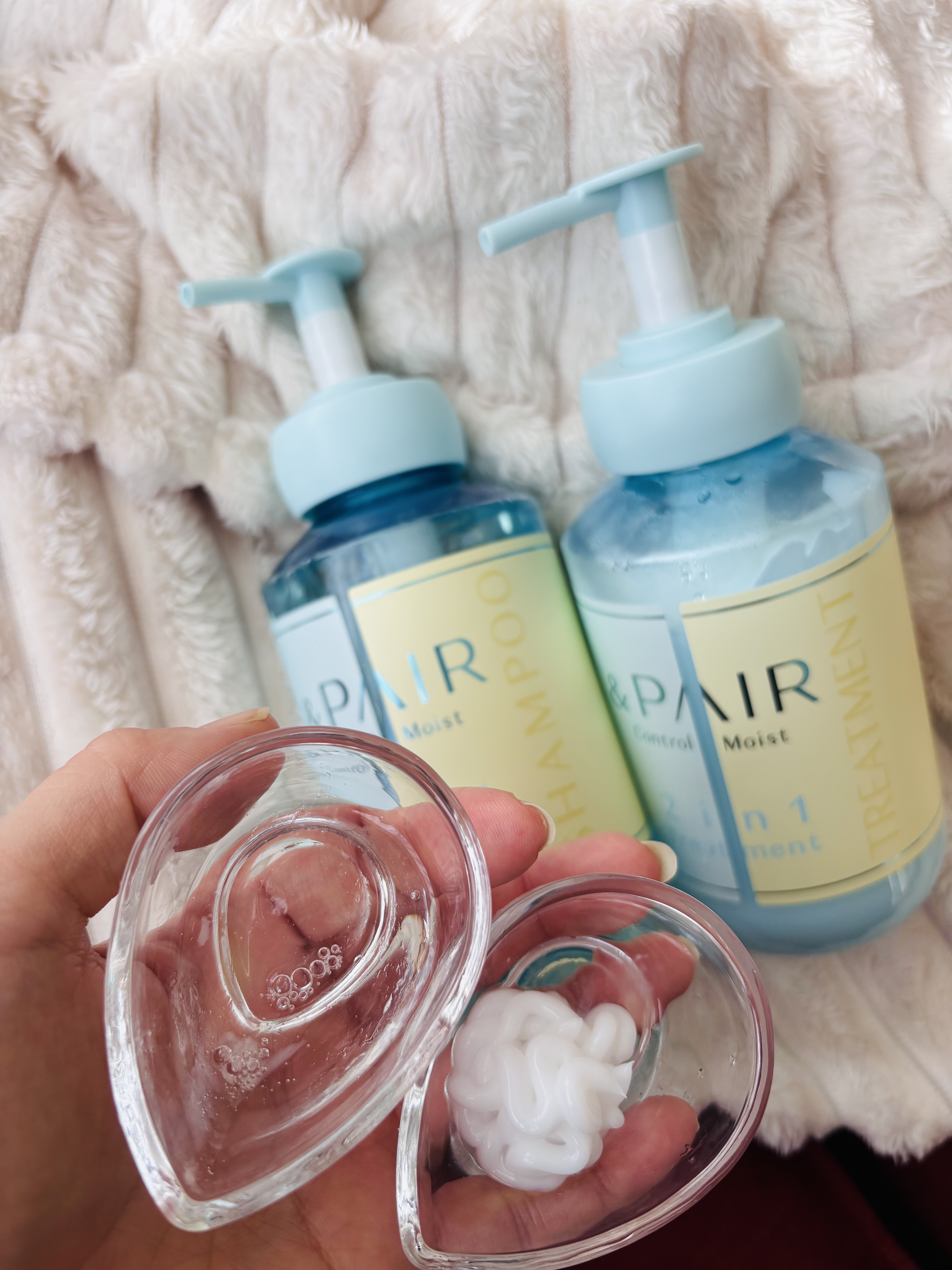 アンドペア コントロール モイスト 2in1 シャンプー＆ヘアトリートメント/&PAIR/市販シャンプーを使ったクチコミ（3枚目）