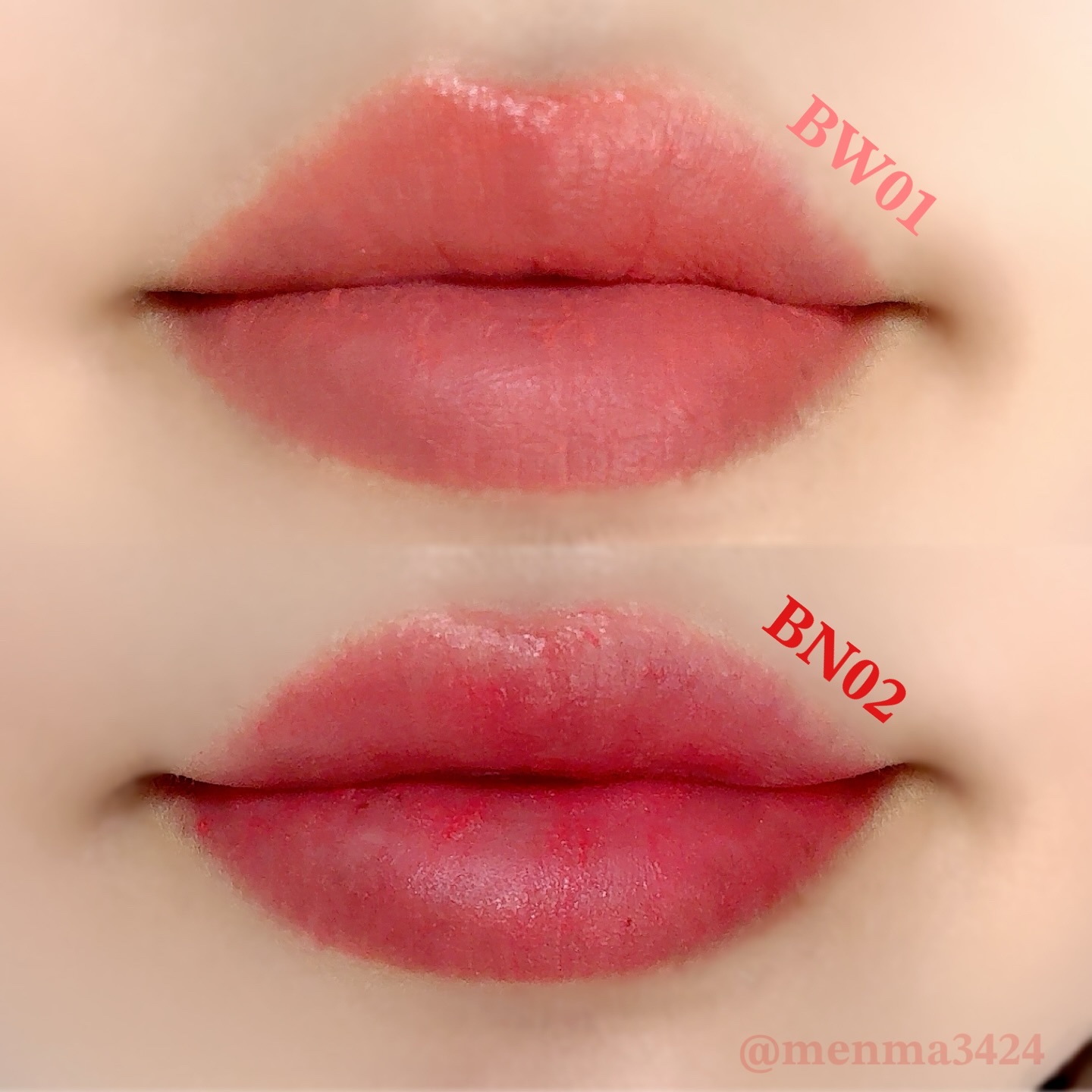 スムージーリップバーム/fwee/リップグロスを使ったクチコミ（2枚目）