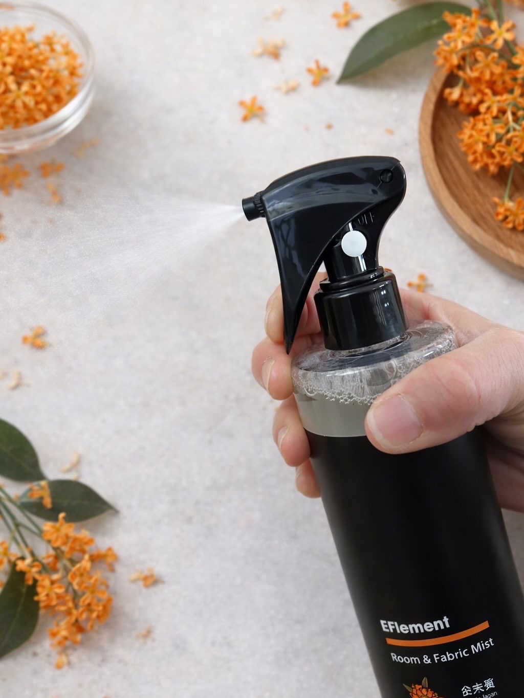 EFlement ファブリックミスト 土佐ベルガモット/EFlement/ファブリックミストを使ったクチコミ（2枚目）