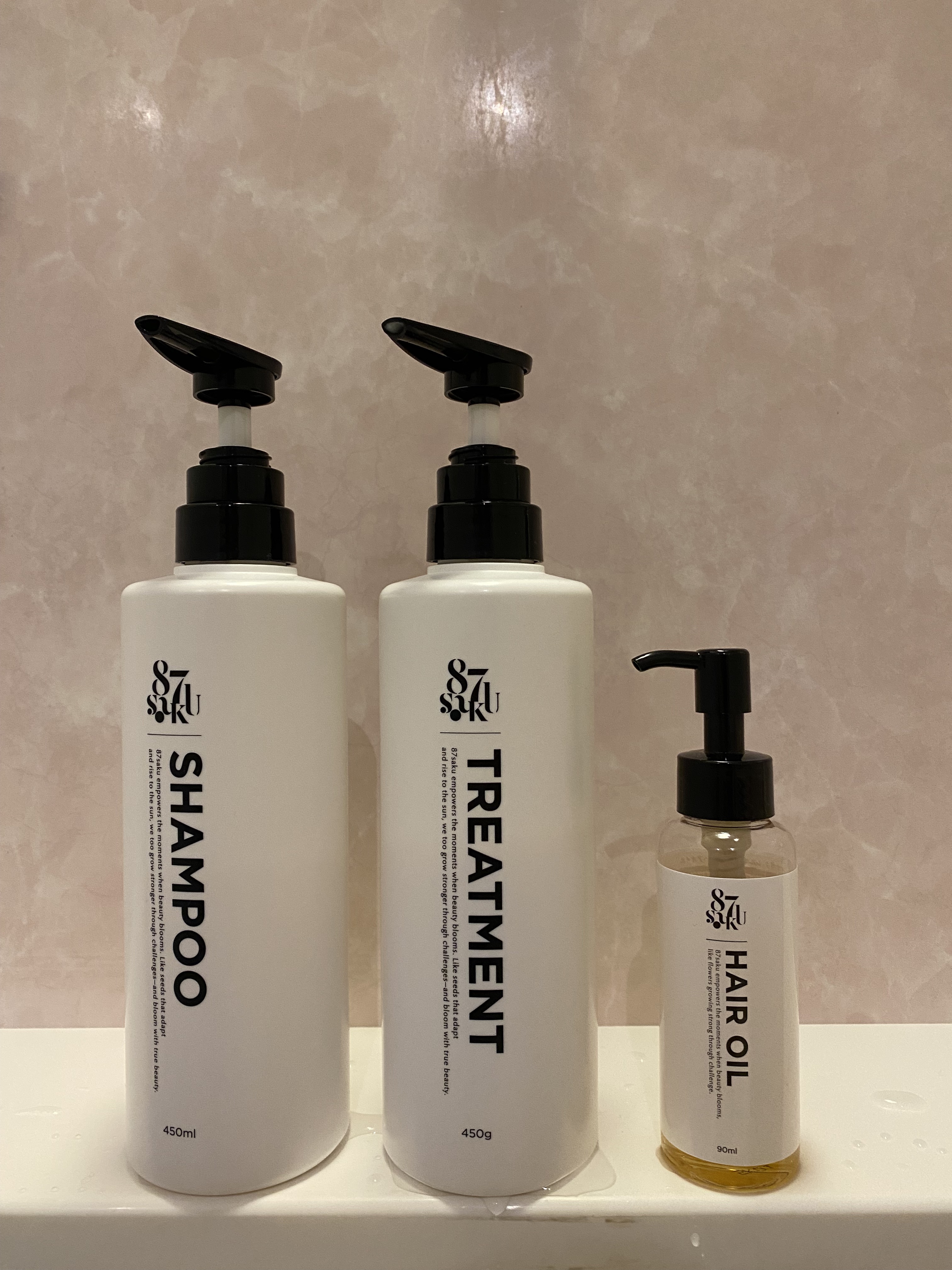 87saku ハナサク シルキーリペア シャンプー/トリートメント/87saku/市販シャンプーを使ったクチコミ（1枚目）