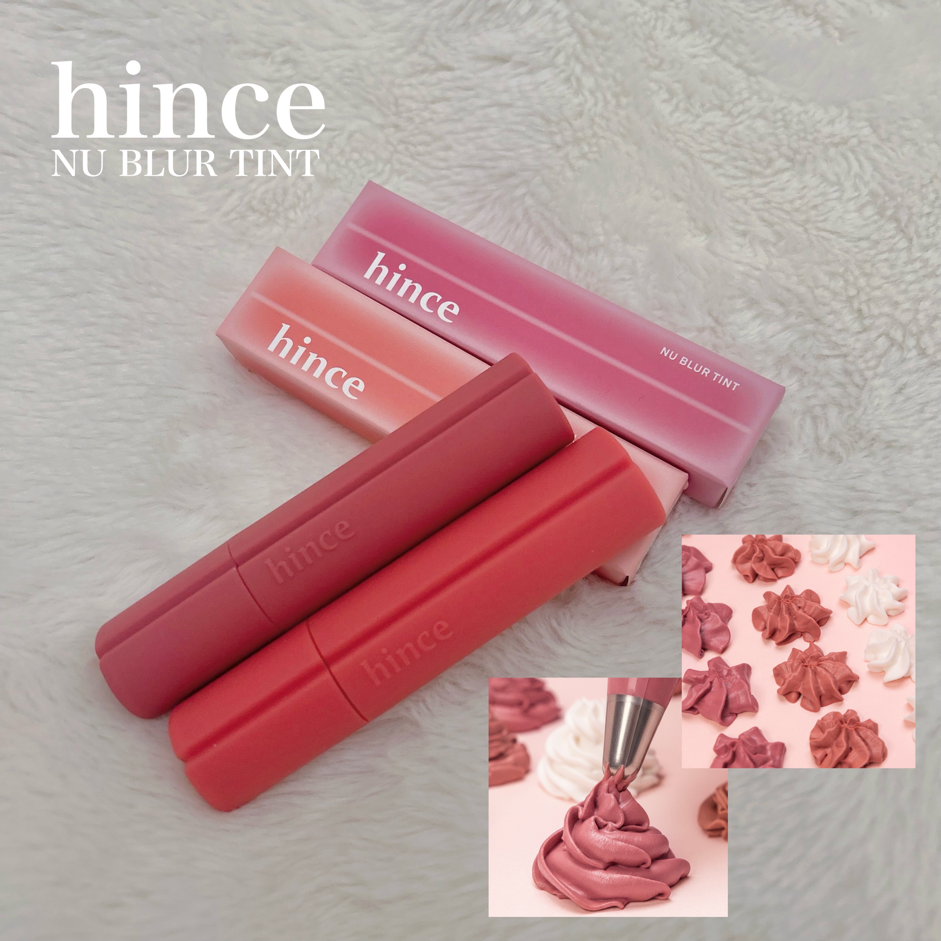 ニュー・ブラーティント/hince/リップティントを使ったクチコミ（1枚目）