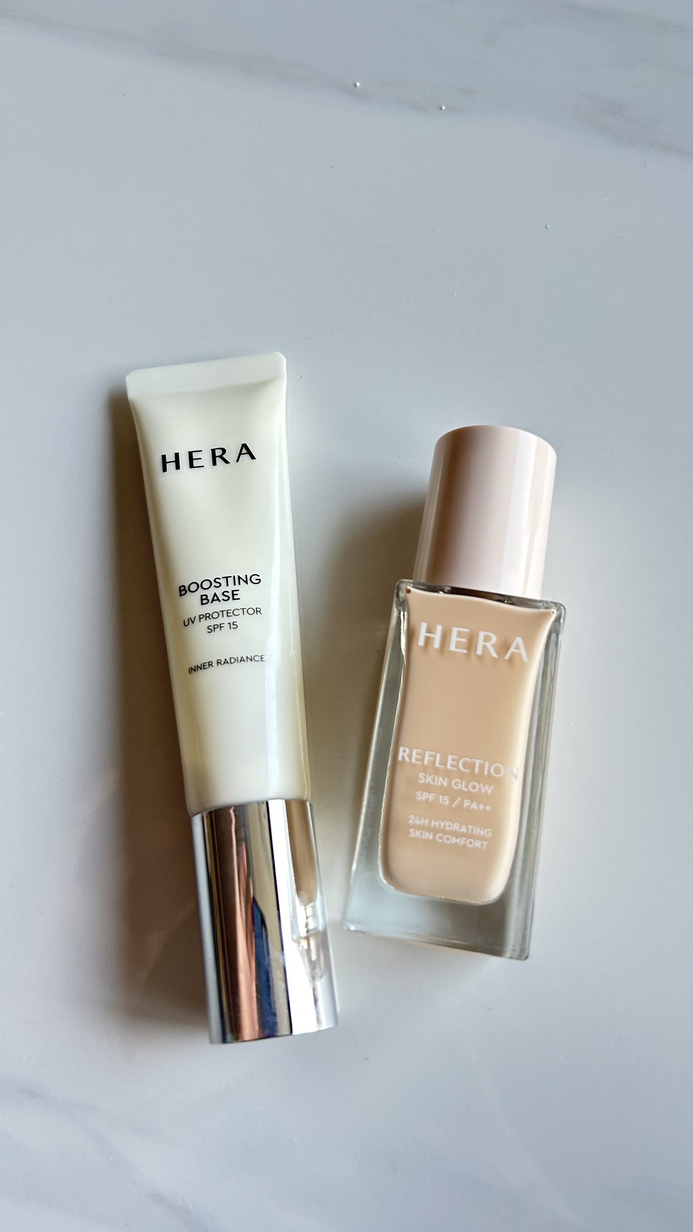 リフレクション スキングロウファンデーション/HERA/リキッドファンデーションを使ったクチコミ（1枚目）