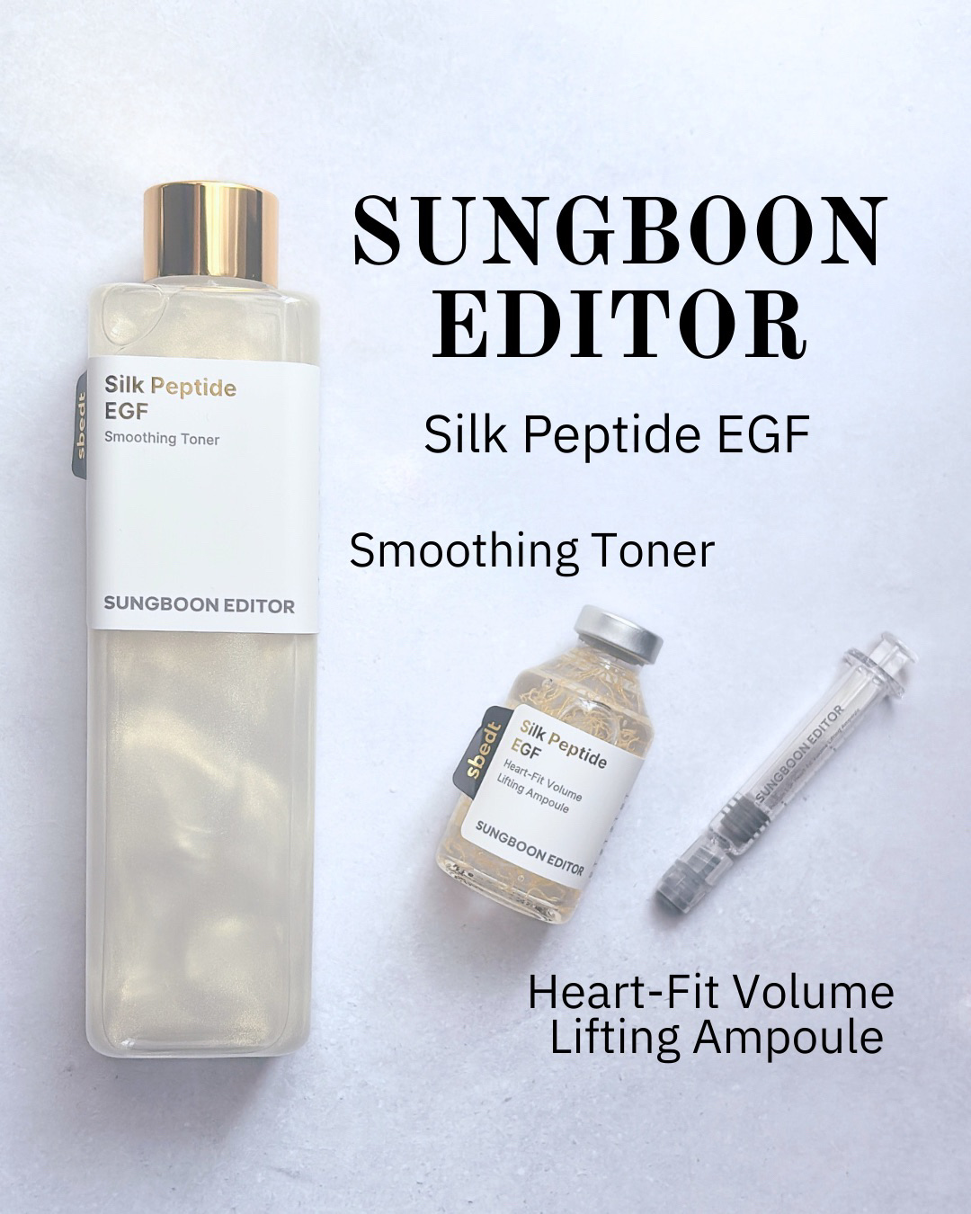 シルクペプチドインテンシブリフティングアンプル/SUNGBOON EDITOR（成分エディター）/美容液を使ったクチコミ（1枚目）