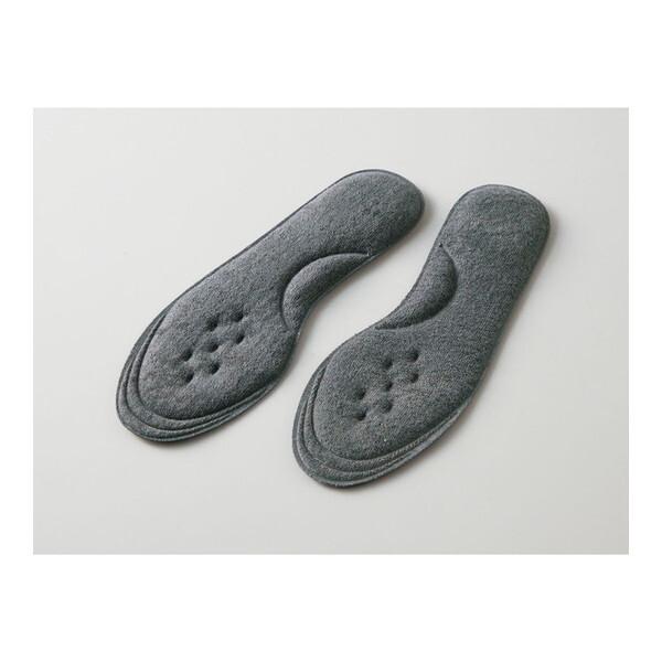 SLARIS 素足コンフォートソール グレー