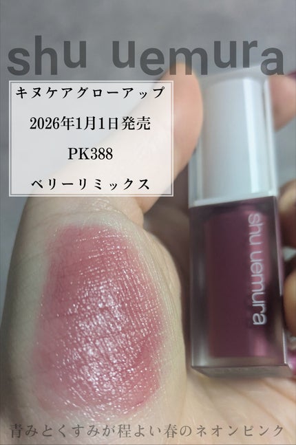 キヌケアグローアップ/shu uemura/口紅を使ったクチコミ(2枚目)