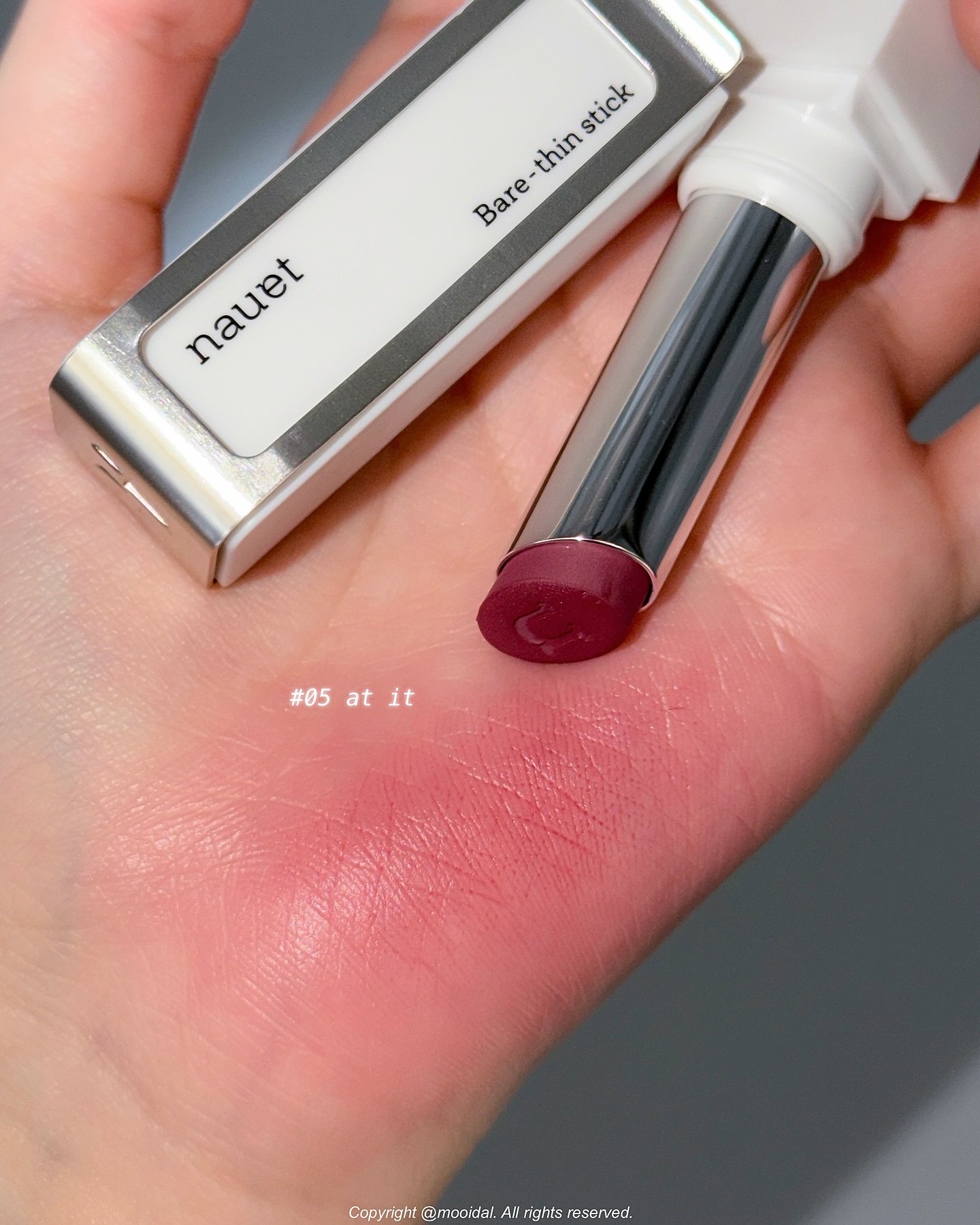 ベアシンスティック/nauet/口紅を使ったクチコミ（3枚目）