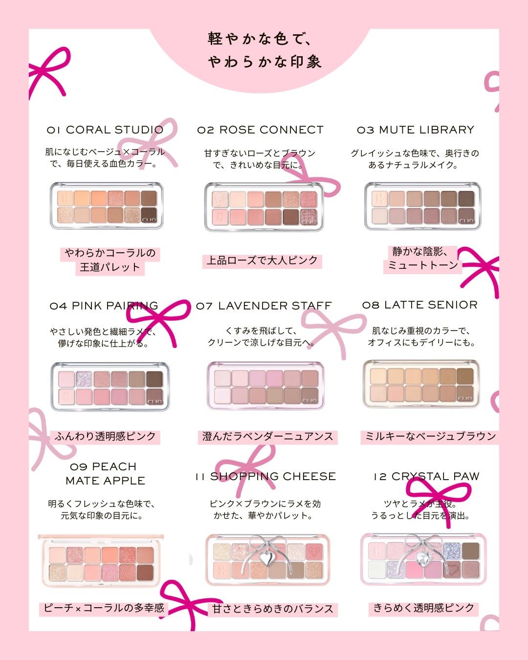 プロ アイ パレット エアー/CLIO/アイシャドウパレットを使ったクチコミ(2枚目)