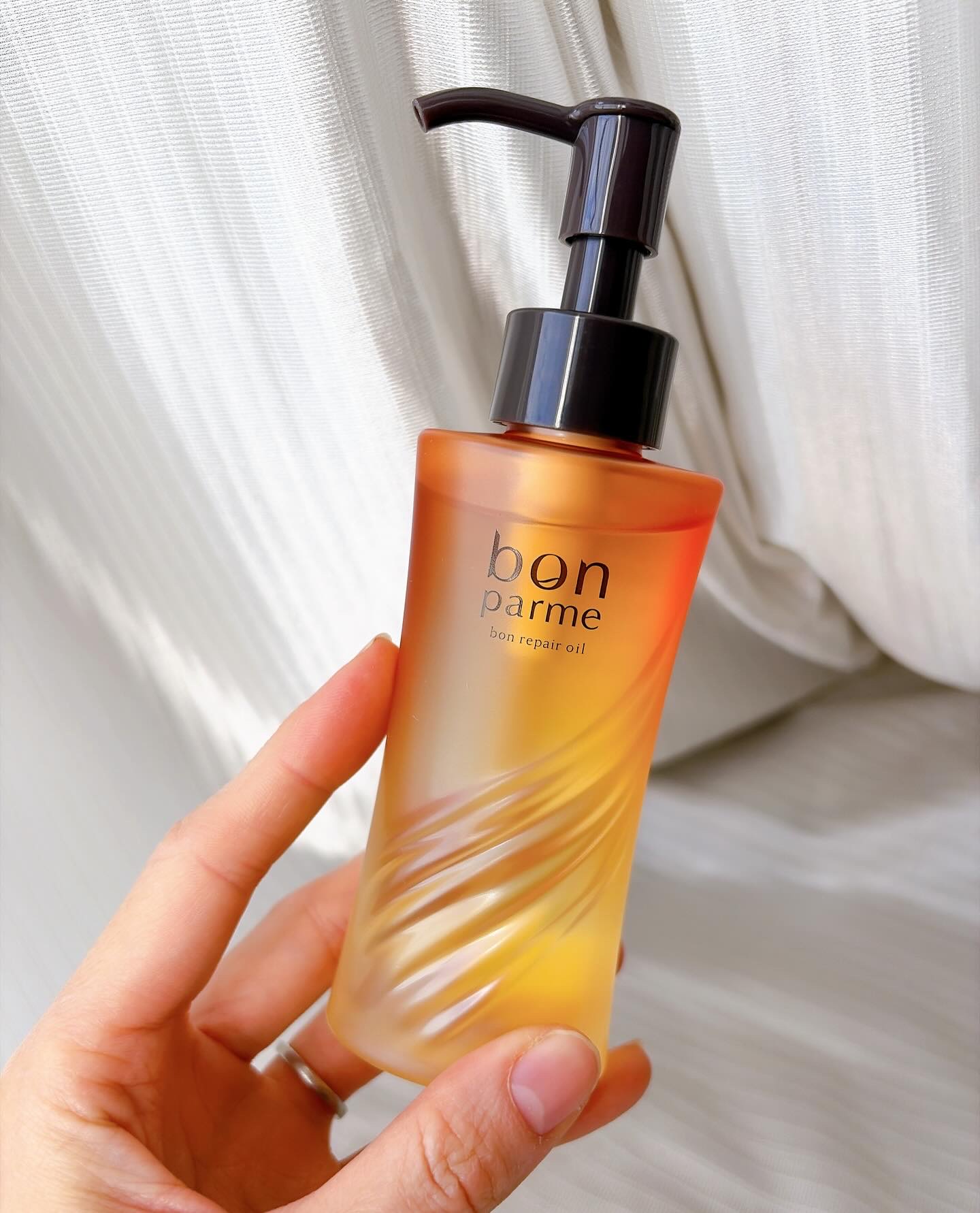 ボンリペア オイル/bonparme/ヘアオイルを使ったクチコミ（2枚目）